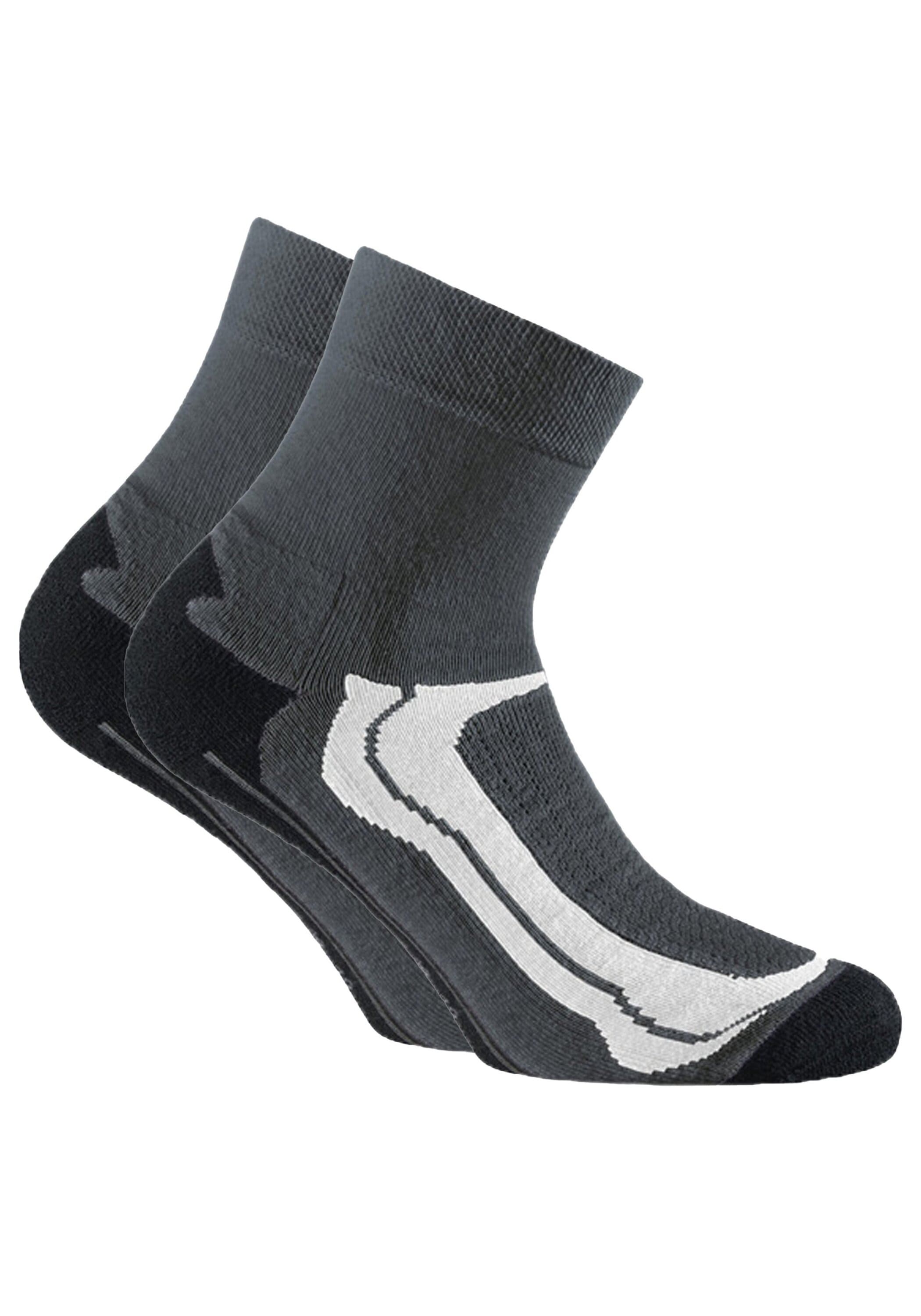 Rohner Socks Sneakersocken "Socken Basic Quarter Sport 2er Pack"