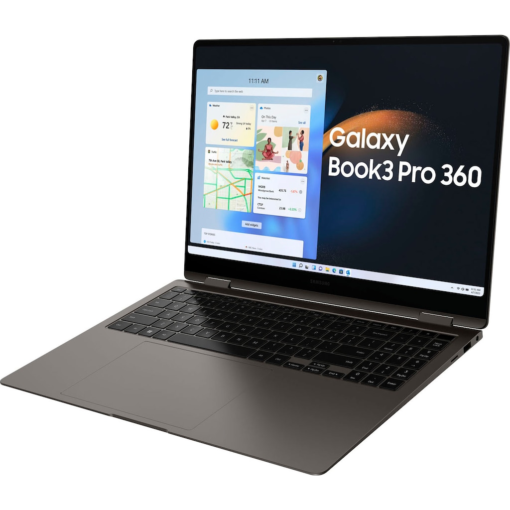 Samsung Notebook »Galaxy Book3 Pro 360«, 40,62 cm, / 16 Zoll, Intel, Core i7, Iris Xe Graphics, 512 GB SSD