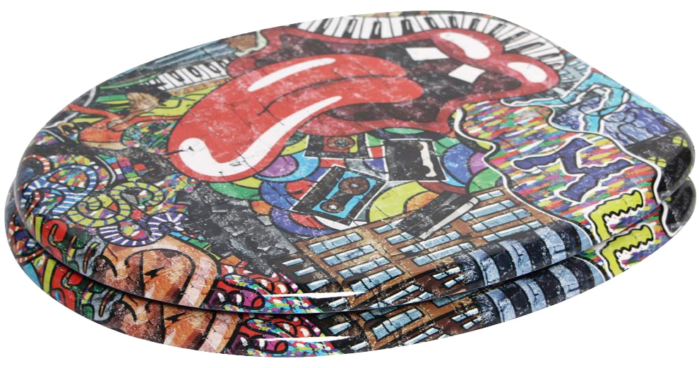 Sanilo WC-Sitz »Graffiti«