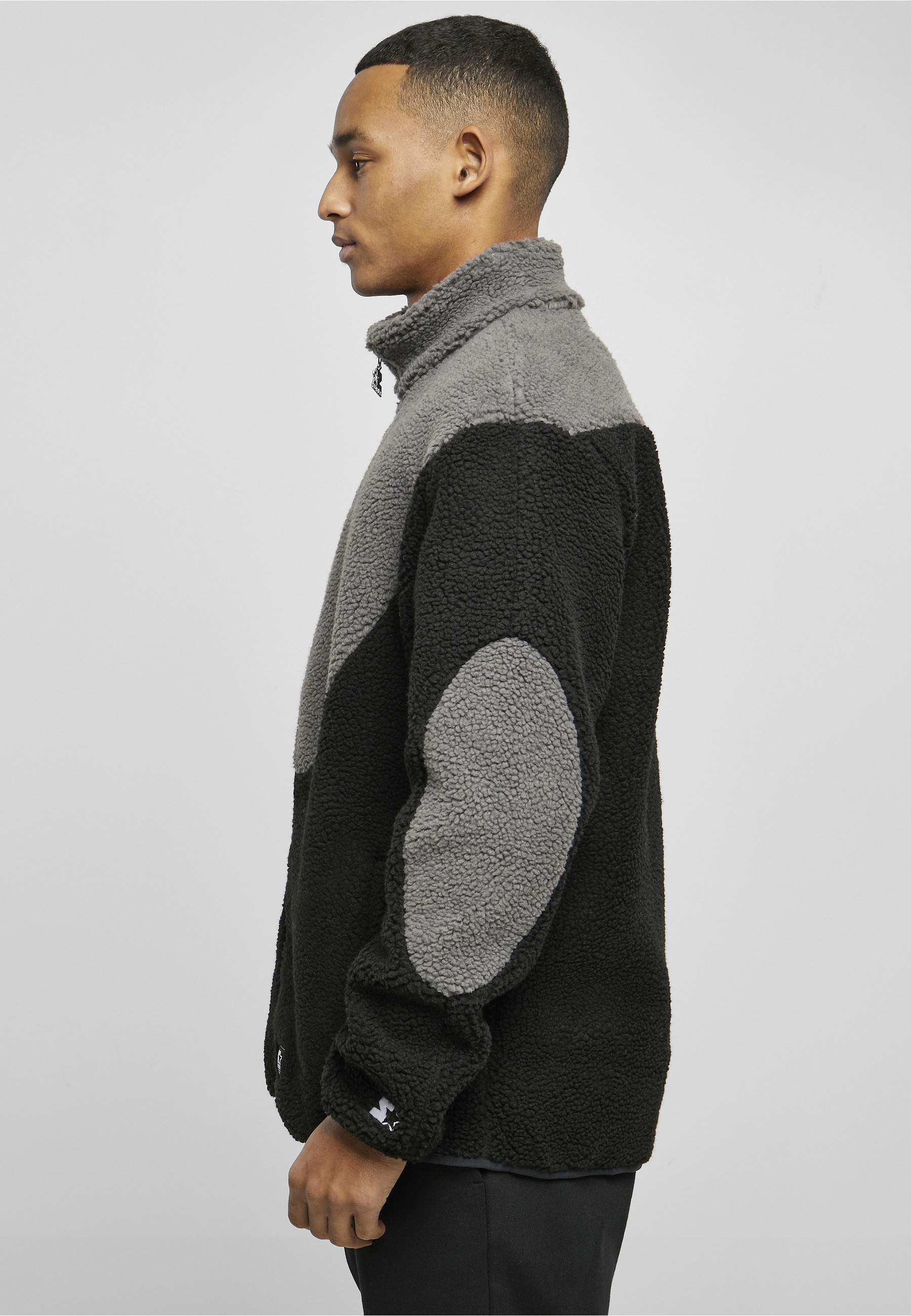 Starter Black Label Winterjacke »Starter Black Label Herren Starter Sherpa Fleece Jacket« 1 Stk. tlg. ohne Kapuze