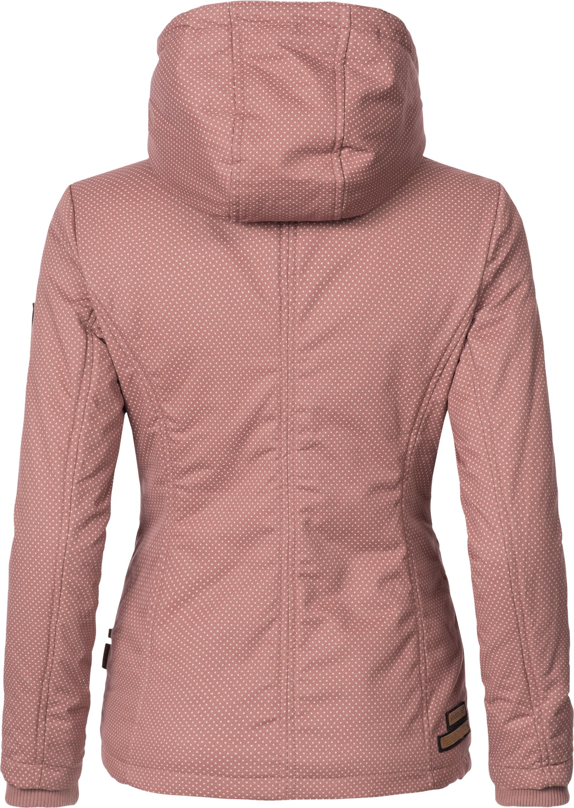 Marikoo Winterjacke »Keikoo«, mit Kapuze, sportliche Damen Outdoor Baumwolljacke mit Kapuze