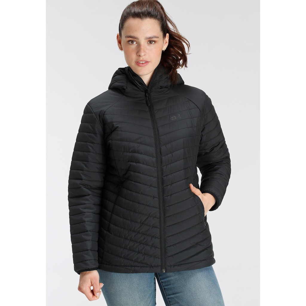 Jack Wolfskin Steppjacke »NUBEENA«, mit Kapuze