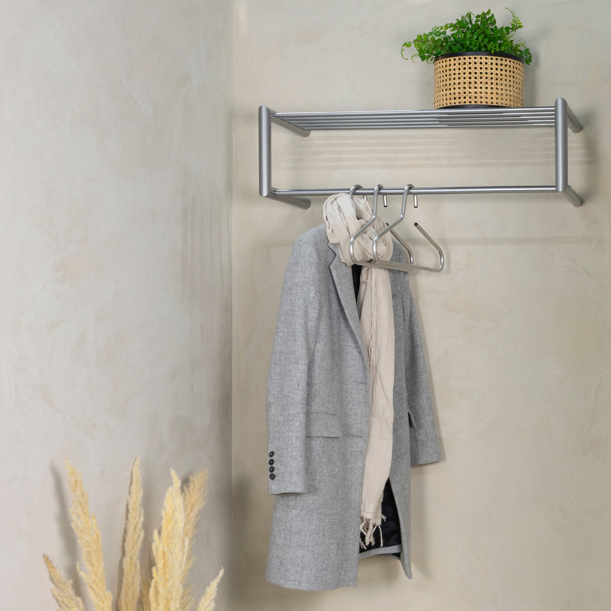 Spinder Design Garderobenleiste »SMOOTH« Metall, Schlichtes Design, Breite 80 cm