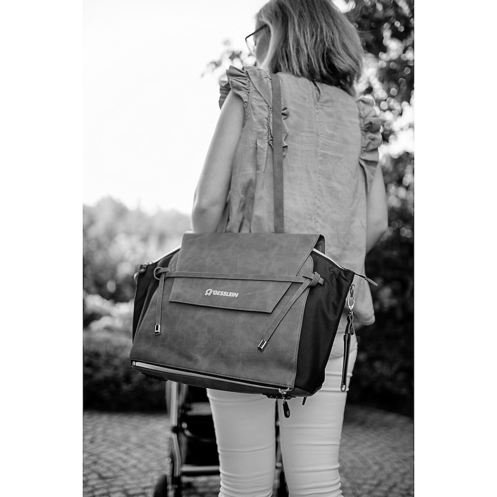 Gesslein Wickeltasche »N°4 cognac, sand«