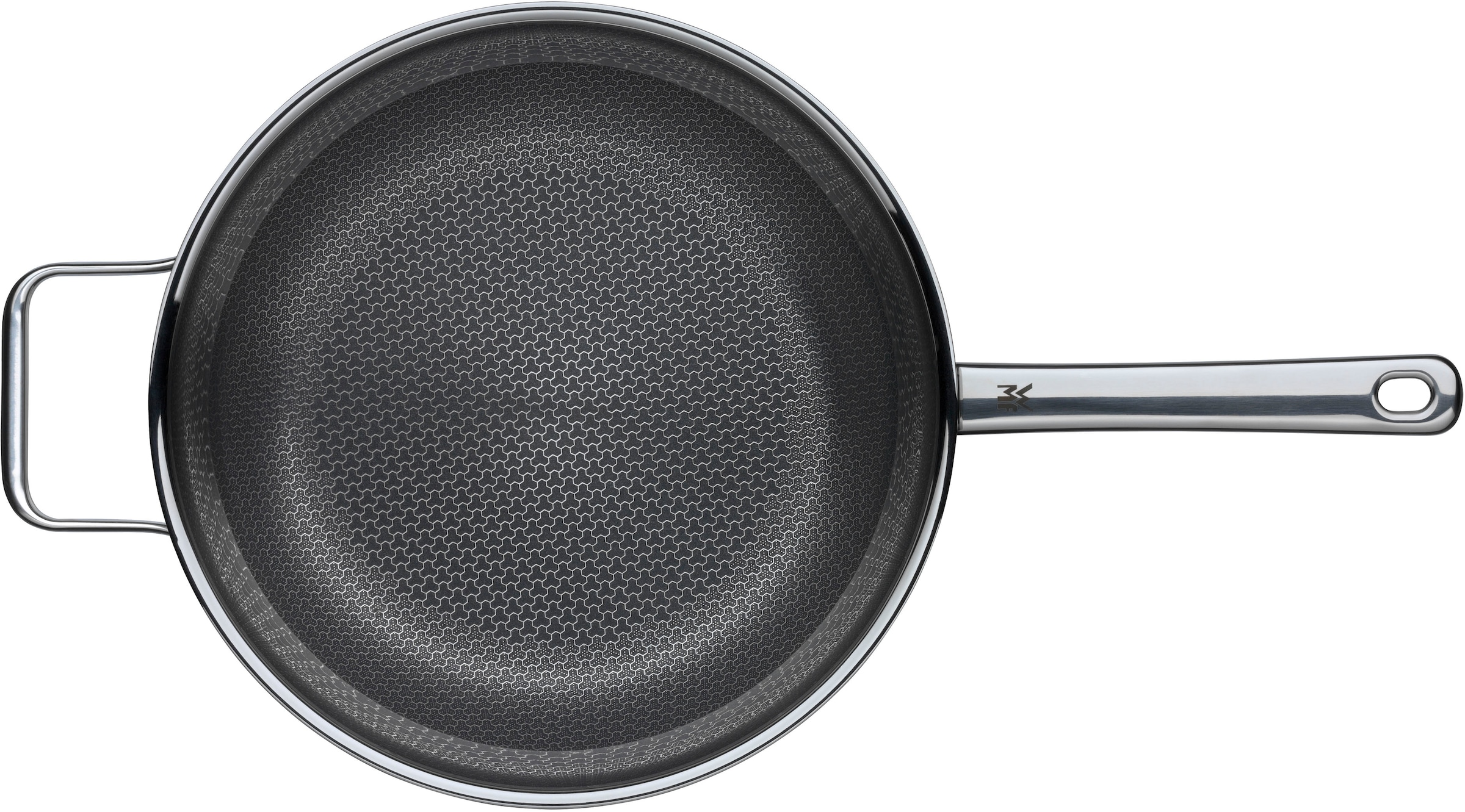 WMF Schmorpfanne »Profi Resist«, Cromargan®Edelstahl, (1 tlg.), 28 cm, kratzfest, Antihaftversiegelung, mehrschichtiger Aufbau