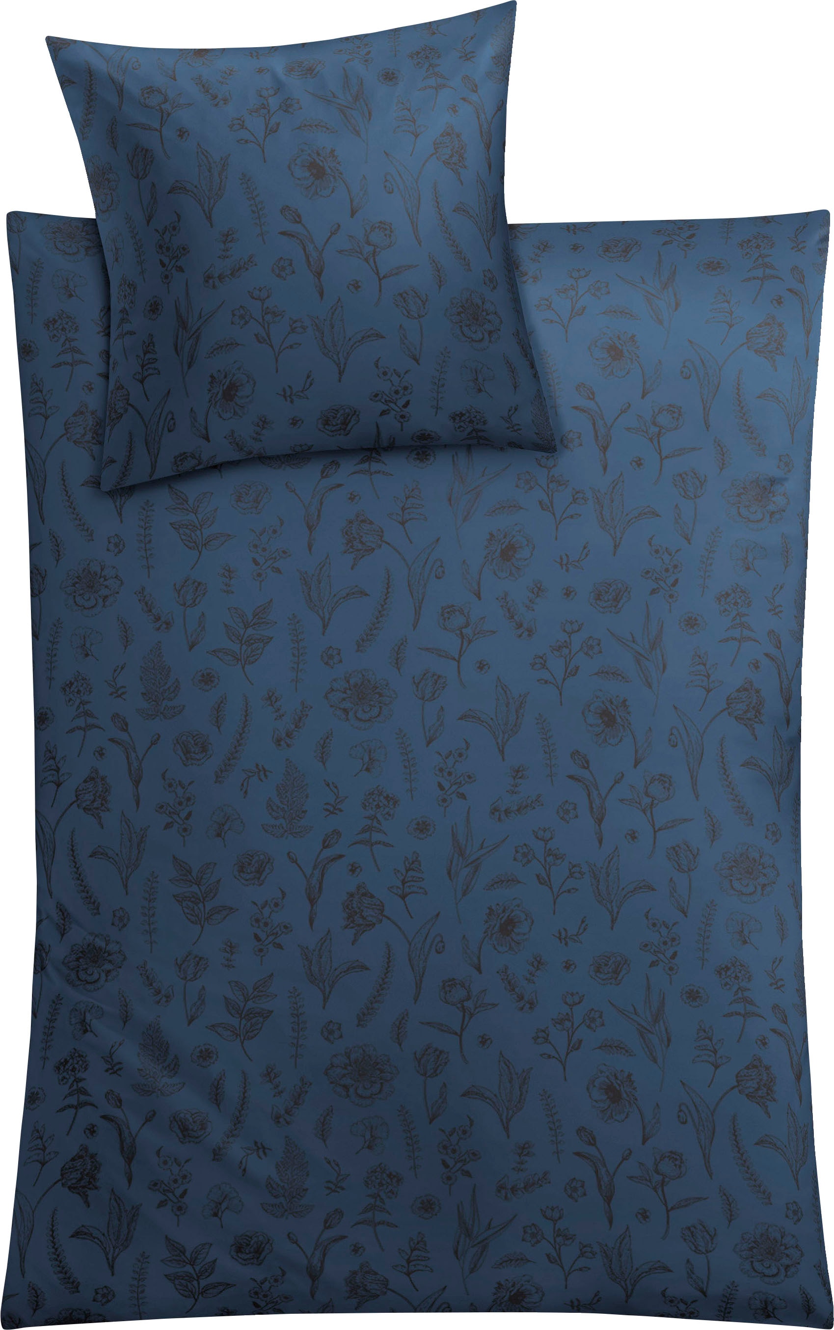 Kleine Wolke Bettwäsche "Lisse" 2 Stk. mit feinen Blumenmotiven günstig online kaufen