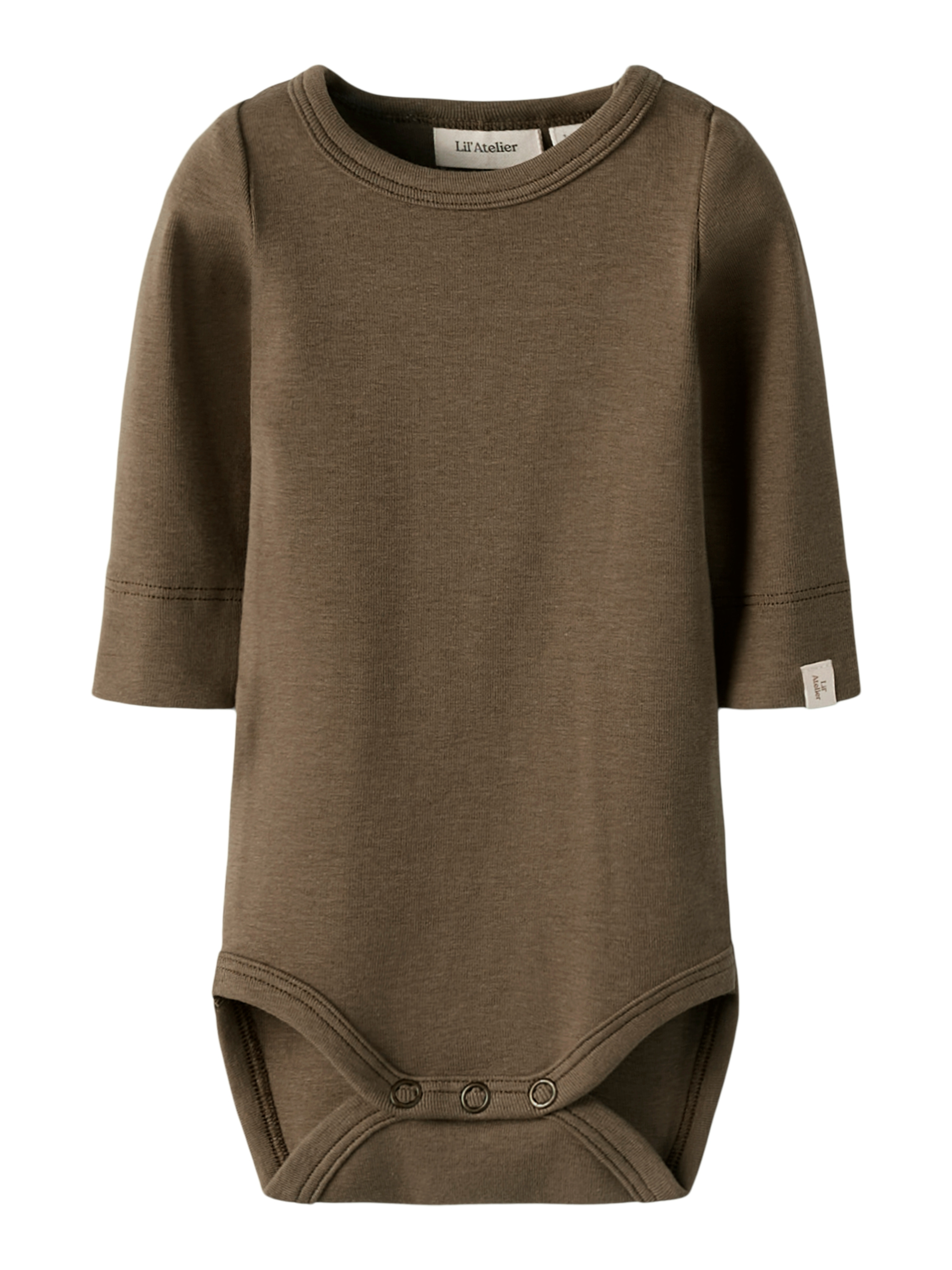Lil Atelier Langarmbody "NBNGAYO LS SLIM BODY LIL NOOS" Baumwollmischung