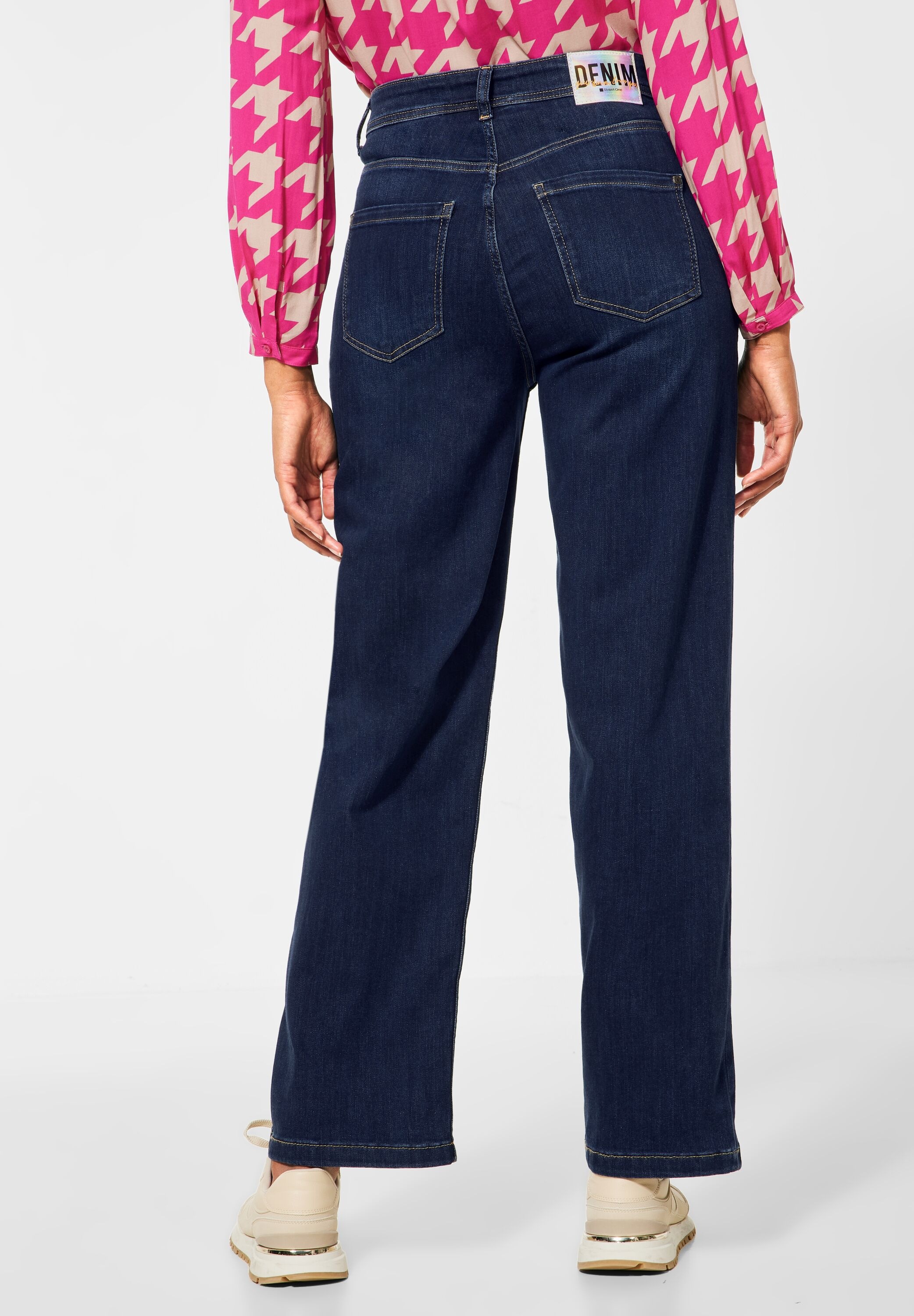 STREET ONE Weite Jeans, High Waist