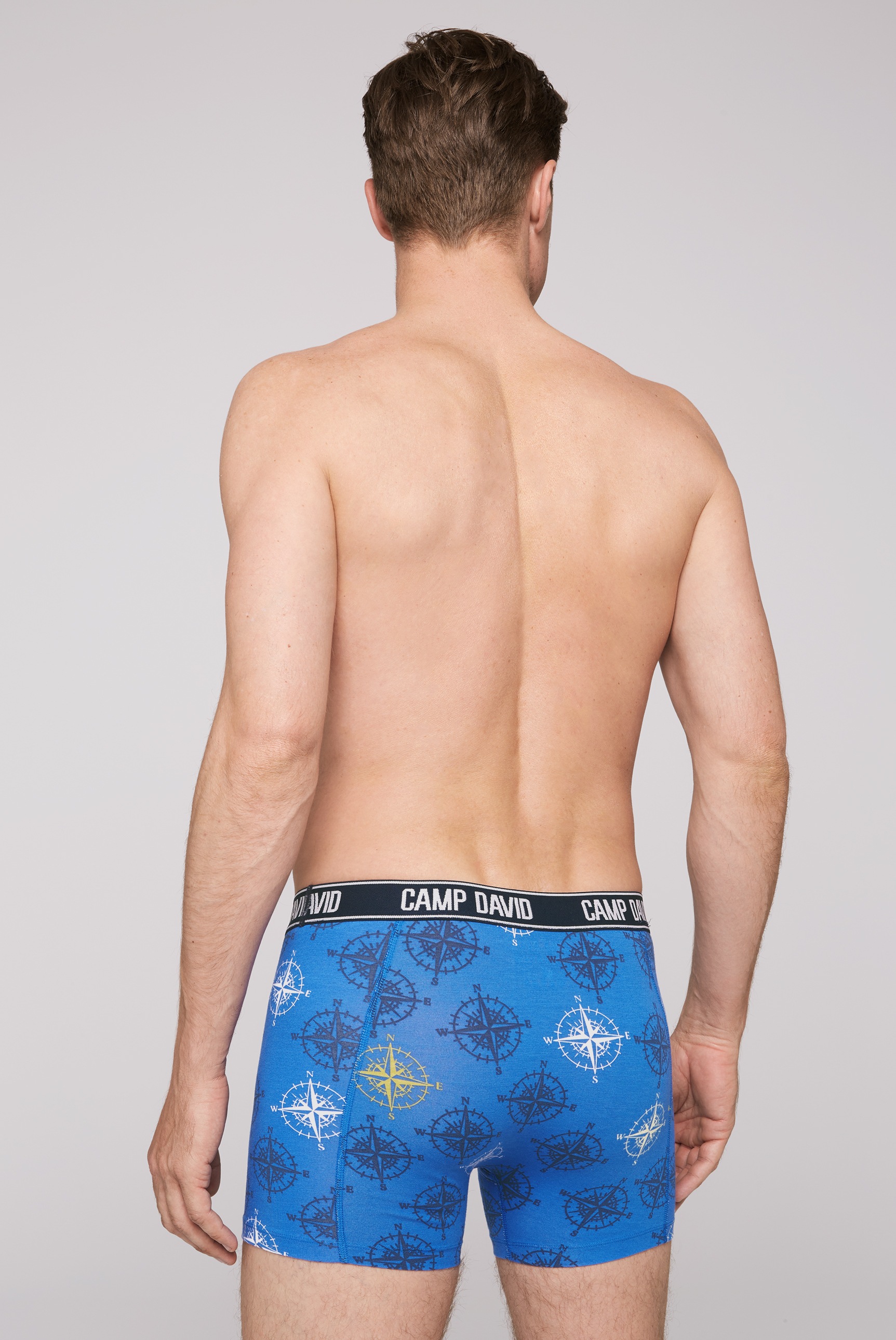 CAMP DAVID Boxershorts »Set:«, (2 St.), mit All Over Print