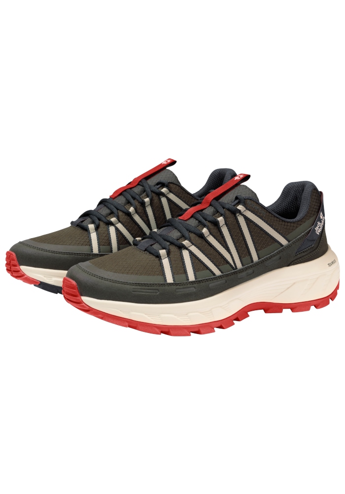 Jack Wolfskin Wanderschuh "WILD HIKE TEXAPORE LOW M" Outdoorschuh, Trekkingschuh, wasserdicht