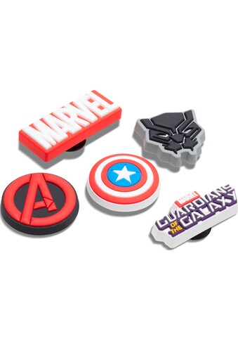 Schuhanstecker »Jibbitz™ Marvel Comics«, (Set, 5 tlg., Kein Spielzeug. Nicht geeignet...