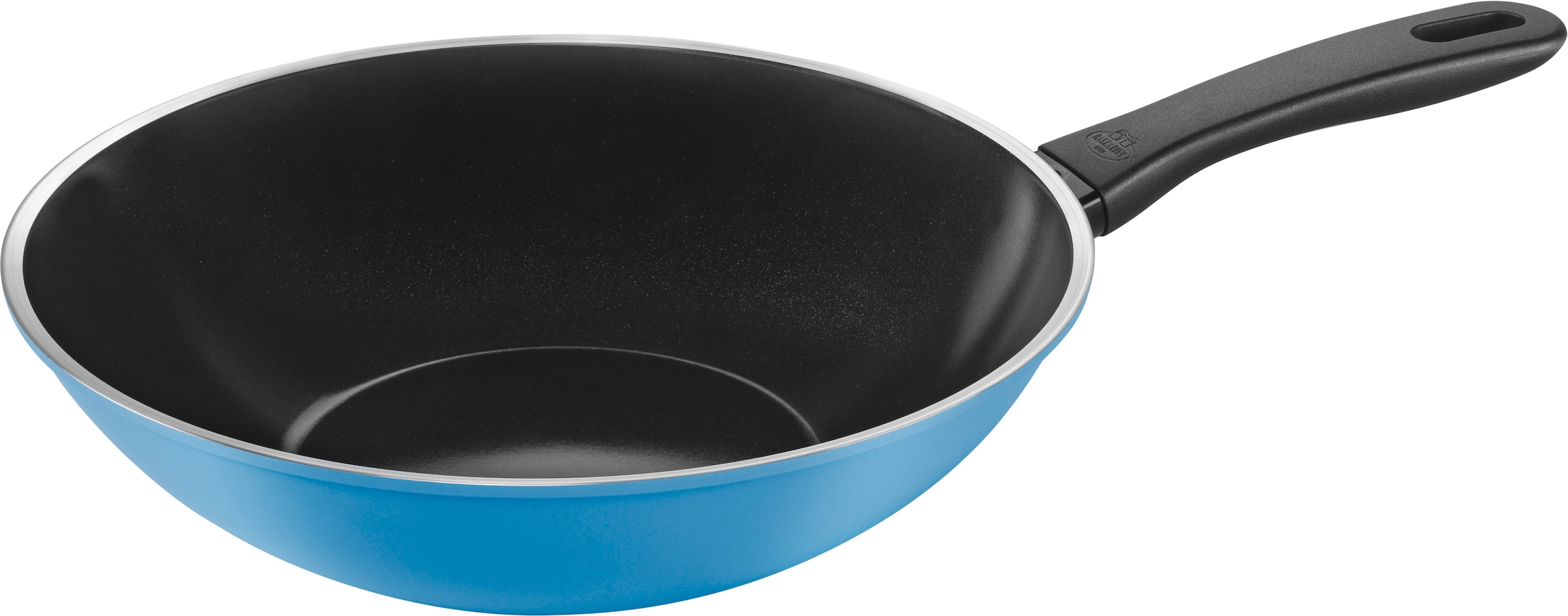 BALLARINI Wok "Caprera", Aluminium, (1 tlg.), Keramikbeschichtung, Thermopoint, bunt, Made in Italy