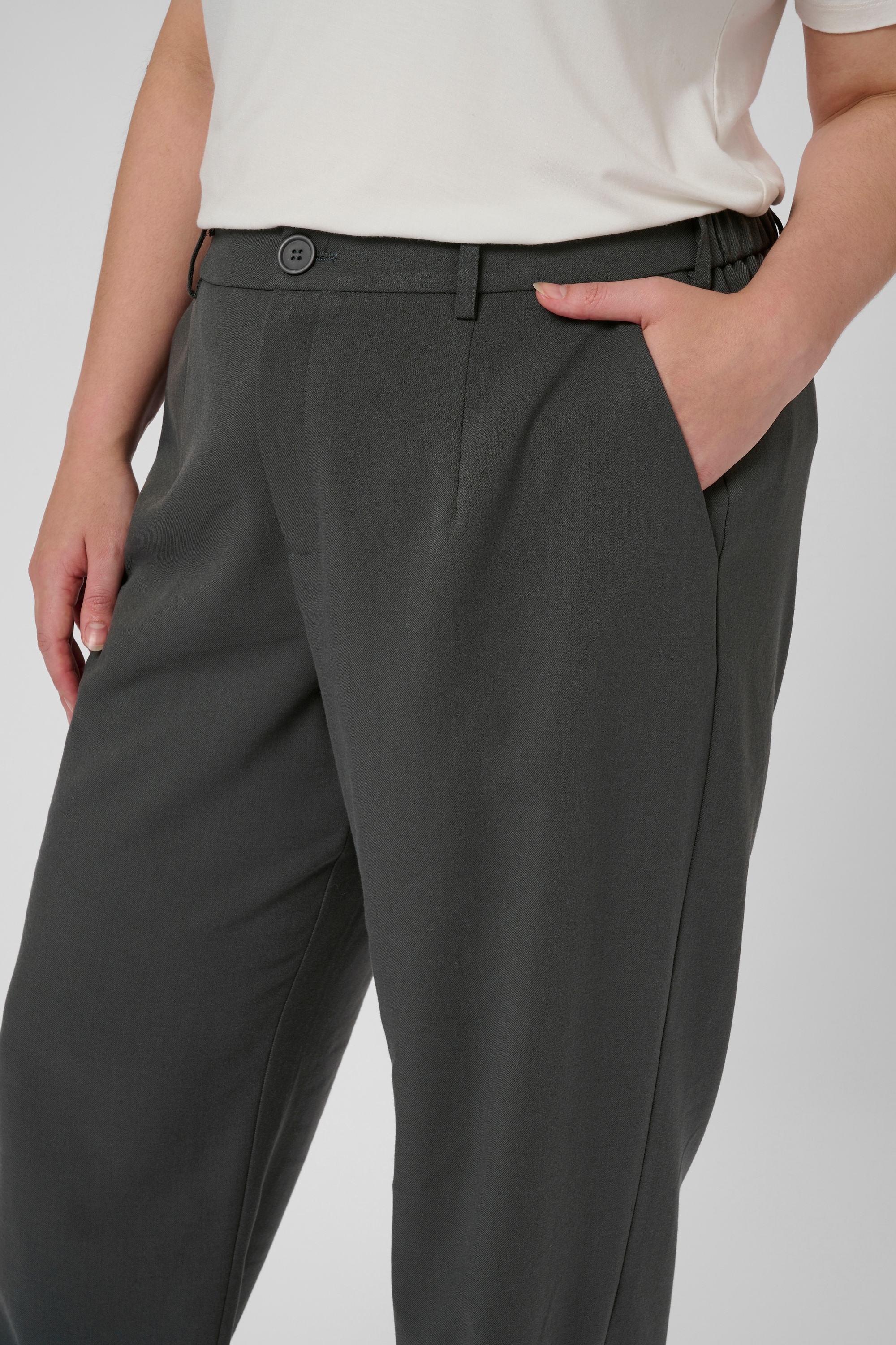 KAFFE Curve Marlene-Hose »Damen Anzughose KCMERLA«
