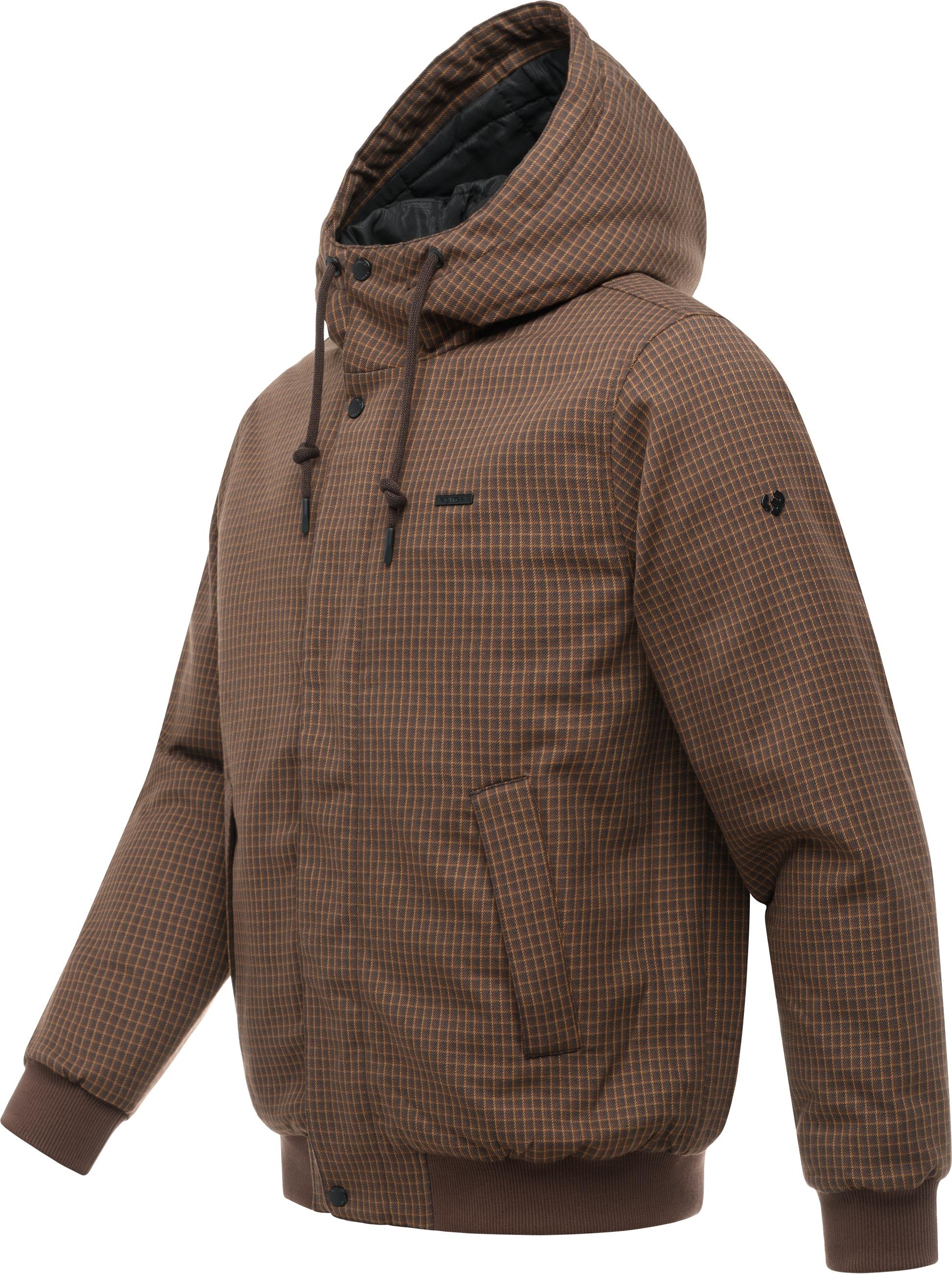 Ragwear Outdoorjacke »Docksid Y« mit Kapuze Warme Winter Jacke mit verstellbarer Kapuze
