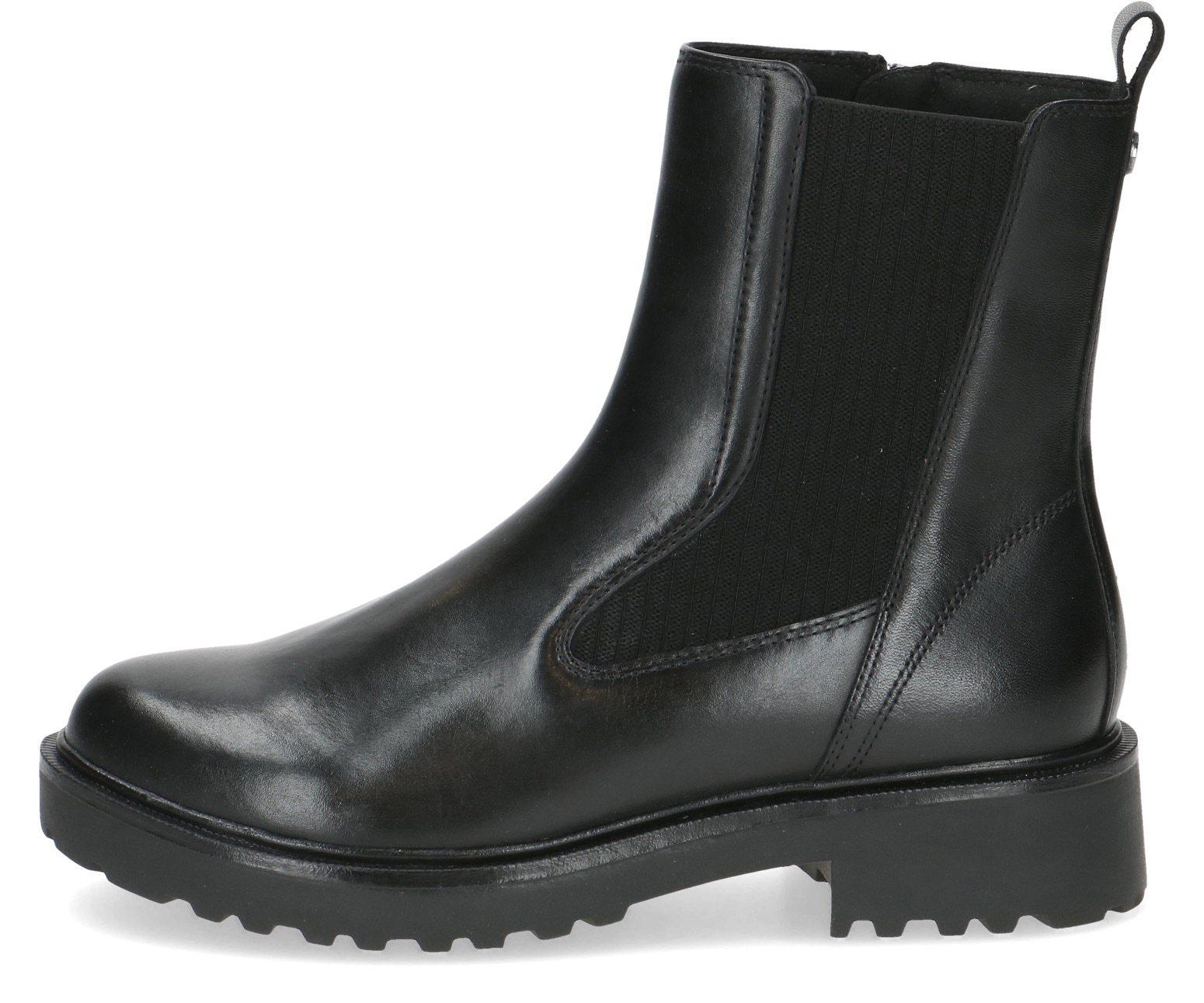 Caprice Chelseaboots, Blockabsatz, Basicschuh, Stiefelette in bequemer Weite