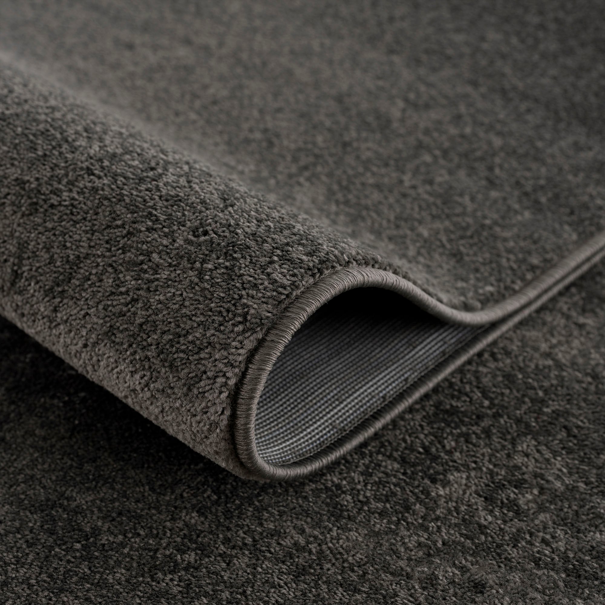 Sanat Teppich »UNI, auch als Läufer- und Rundgrößen erhältlich«, rechteckig, 13 mm Höhe, robuster Kurzflorteppich, große Farbauswahl, Wohnzimmer, alle Räume