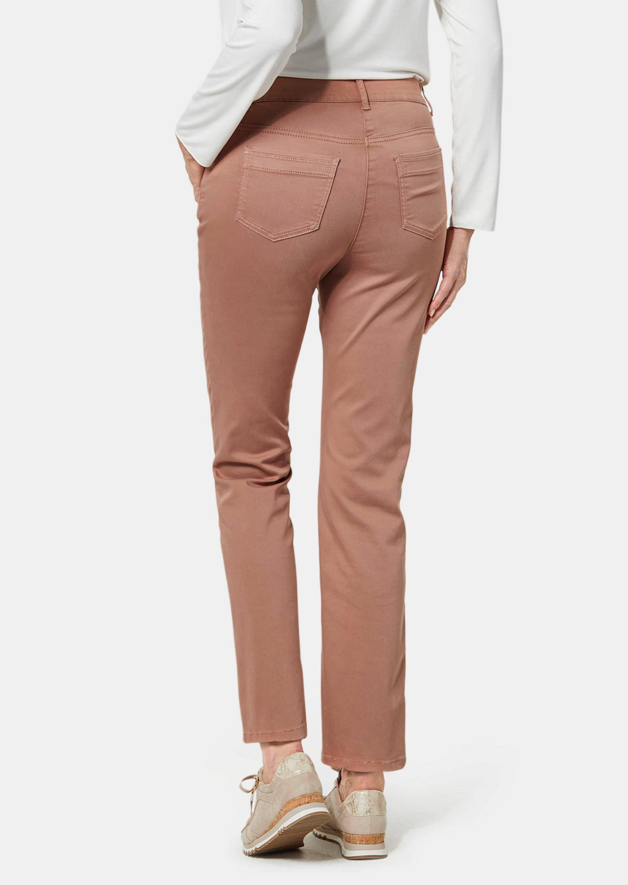 GOLDNER 2-in-1-Hose »Hose Carla Hose Carla in jeanstypischer Form und trendstarker Farbe«