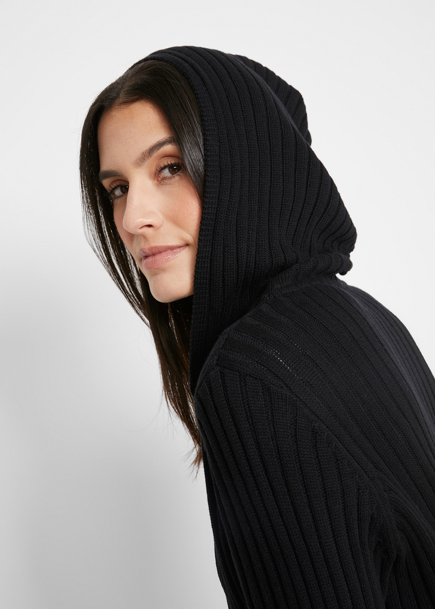 Thumbnail - bonprix Strickjacke mit Kapuze