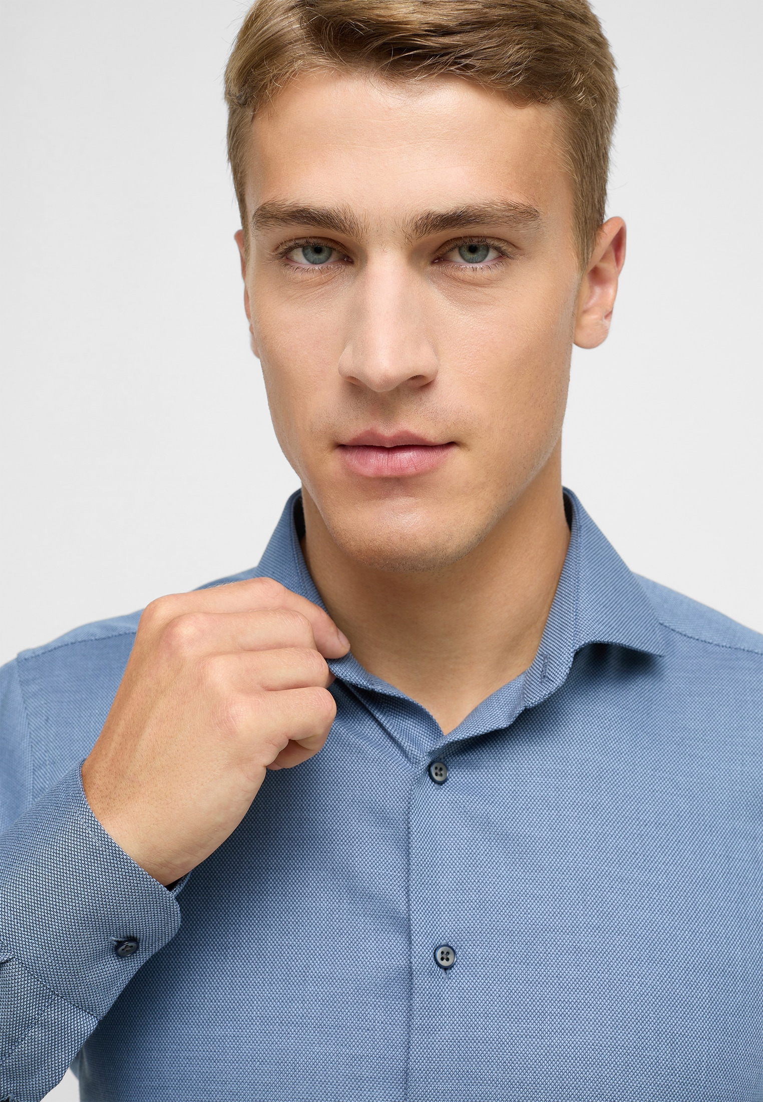 Eterna Langarmhemd »SLIM FIT«