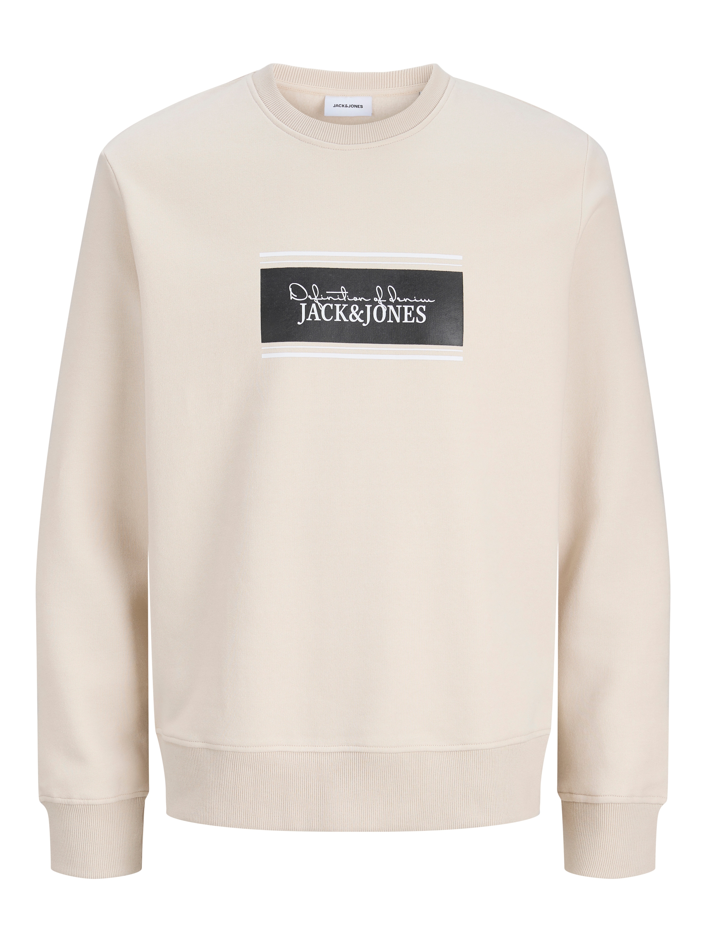 Jack & Jones 1100000002199 "JJBUSTER SWEAT CREW NECK BTS", Baumwollmischung, regular fit