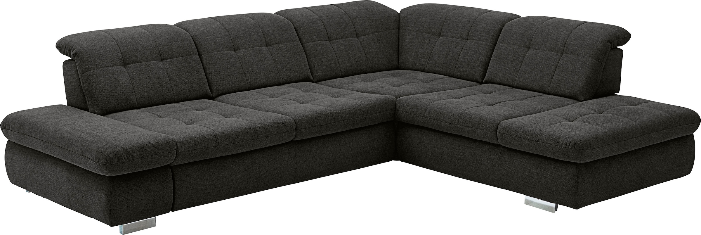 Die PlanBar Ecksofa "MP-IN17004 L-Form", wahlweise mit Bettfunktion, Sitzti günstig online kaufen