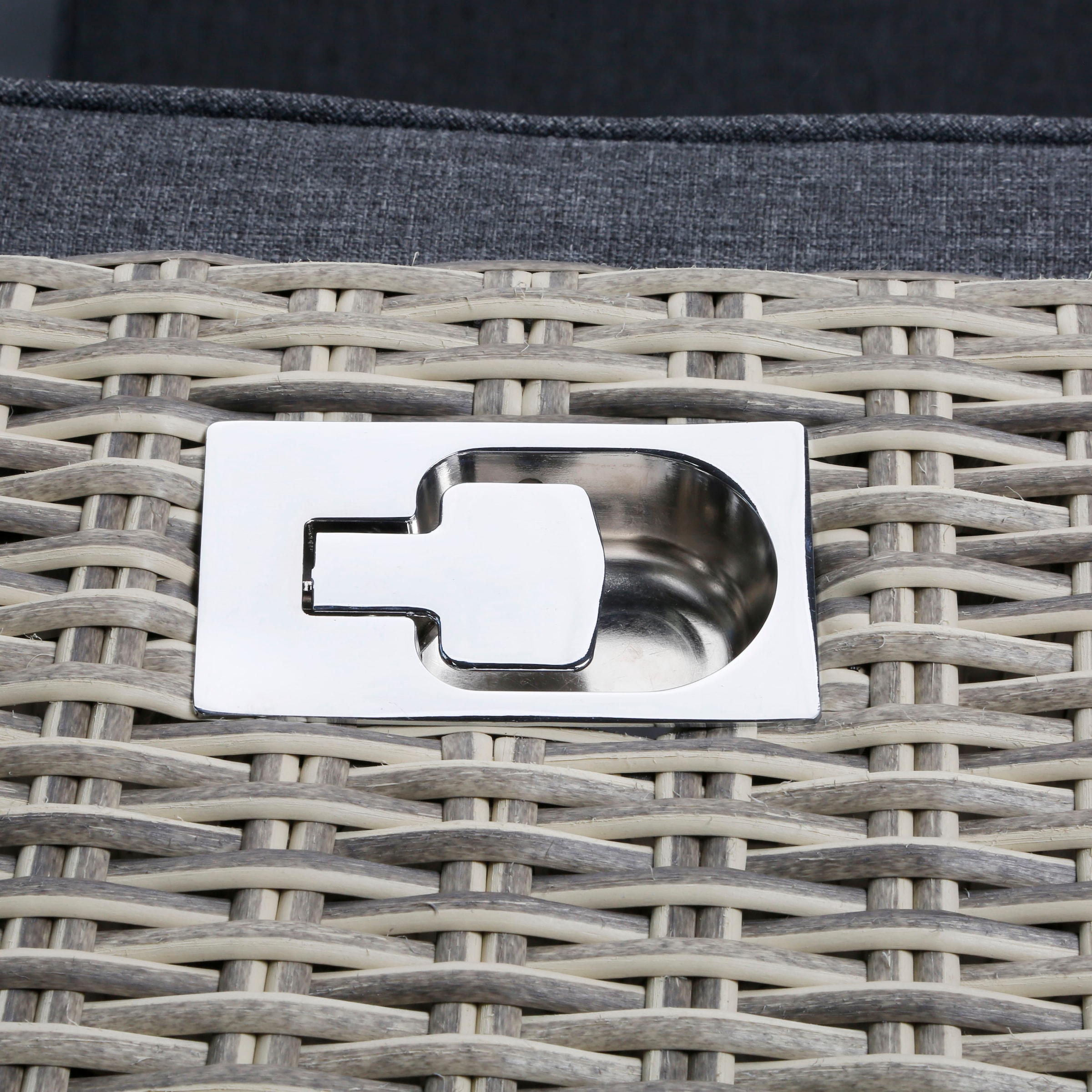 KONIFERA Hochlehner »New Monaco« (Set) 2 Stk.inklusive Sitzkissen