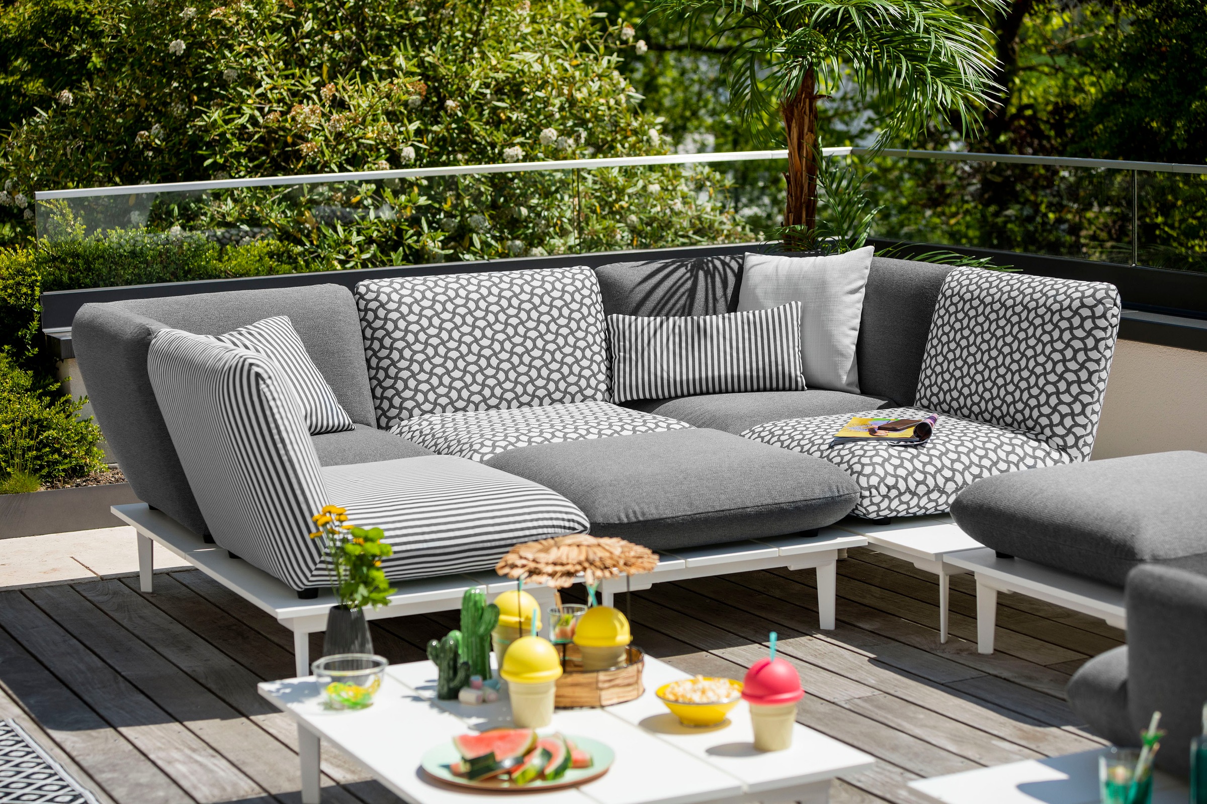 W.SCHILLIG Sofaelement »lagoona«, Outdoor Hockerelement