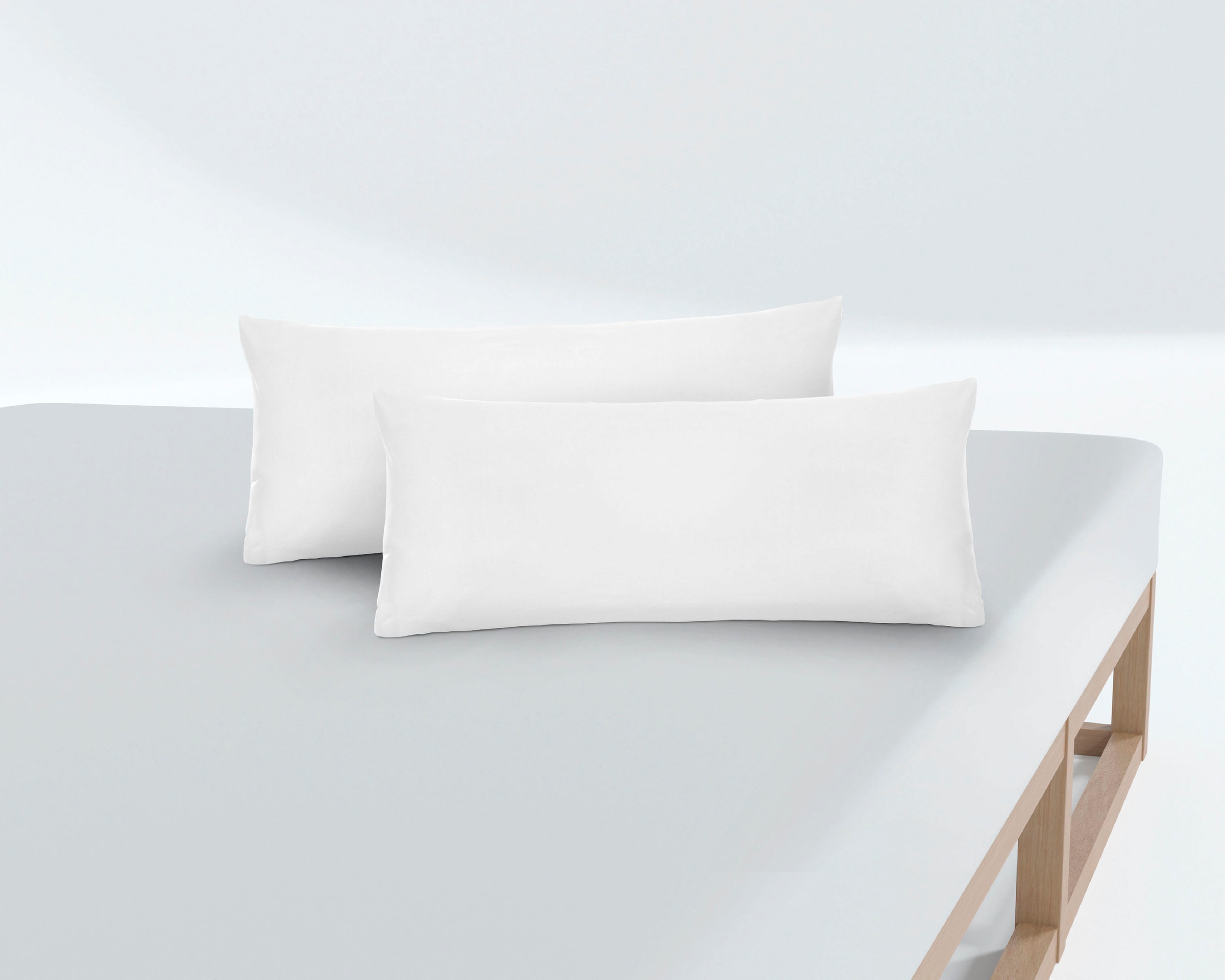 Biberna Kissenbezug "Michi Feinjersey mit Reißverschluss" verschiedene Größ günstig online kaufen