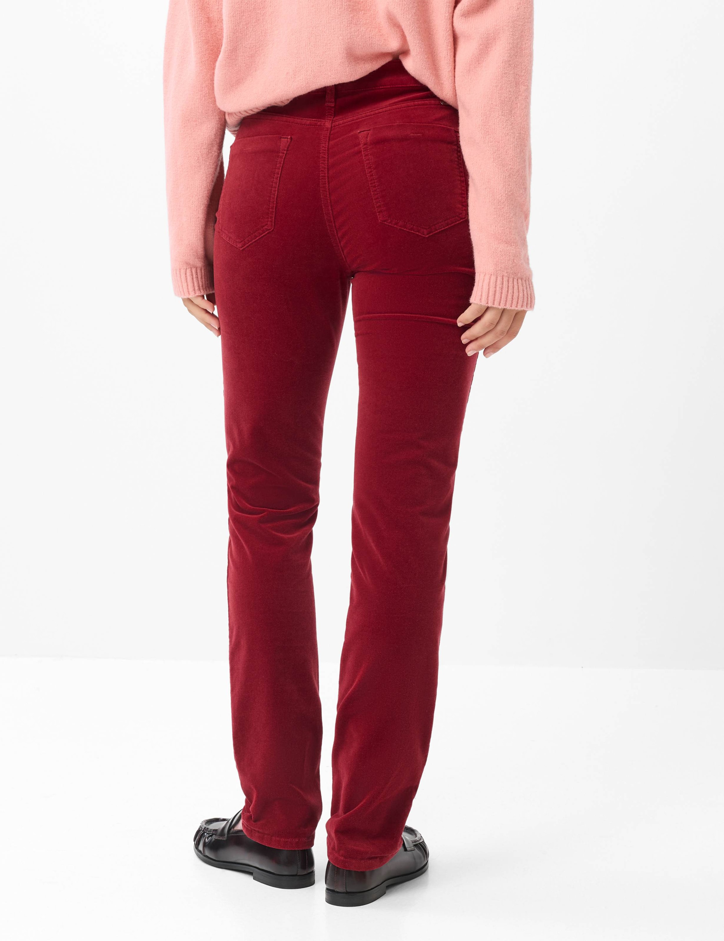 Brax 5-Pocket-Hose »Style MARY«  Samt: Five-Pocket Hose im Regular Fit