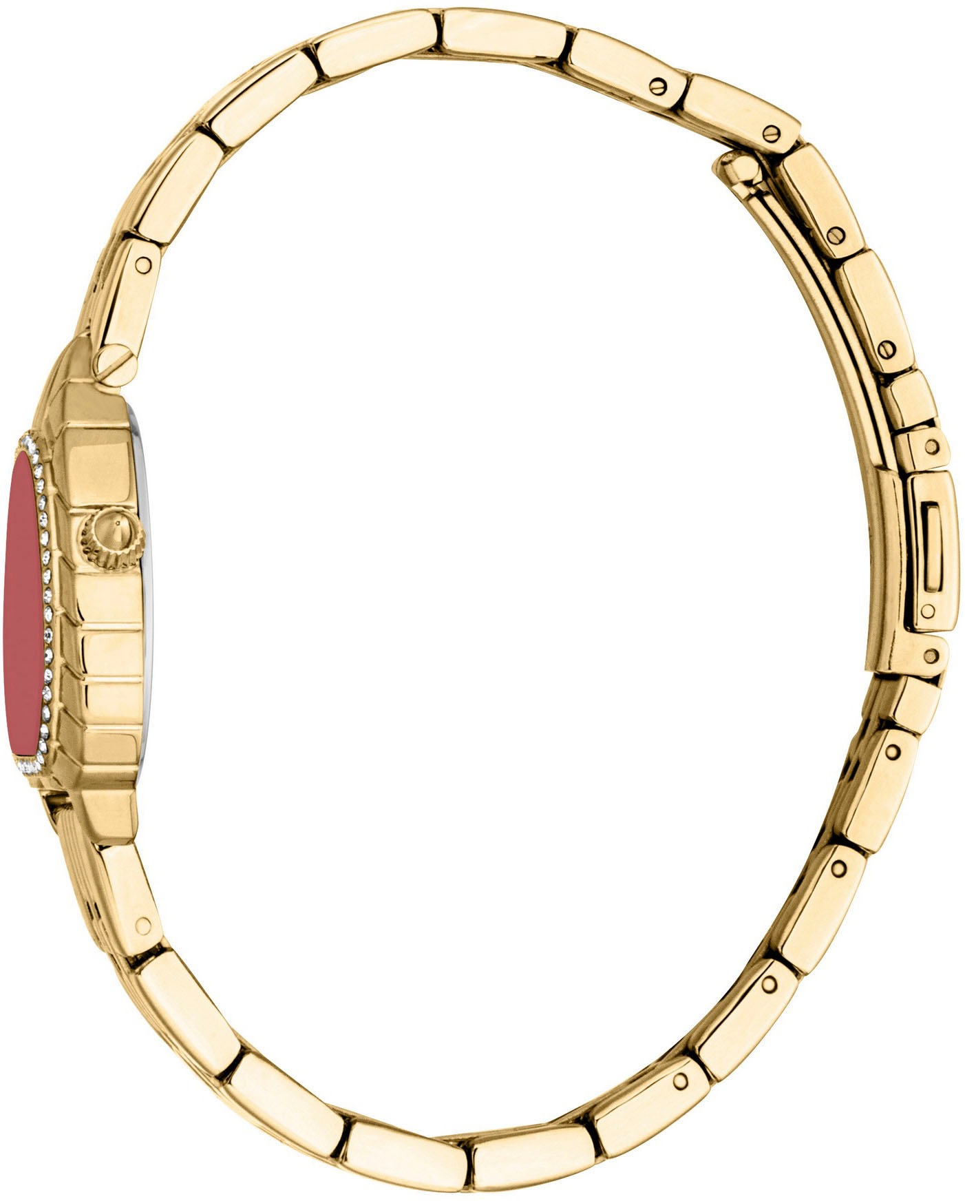 Just Cavalli Time Quarzuhr »Animalier«, Armbanduhr, Damenuhr, Edelstahlarmband, analog, Kristallsteine