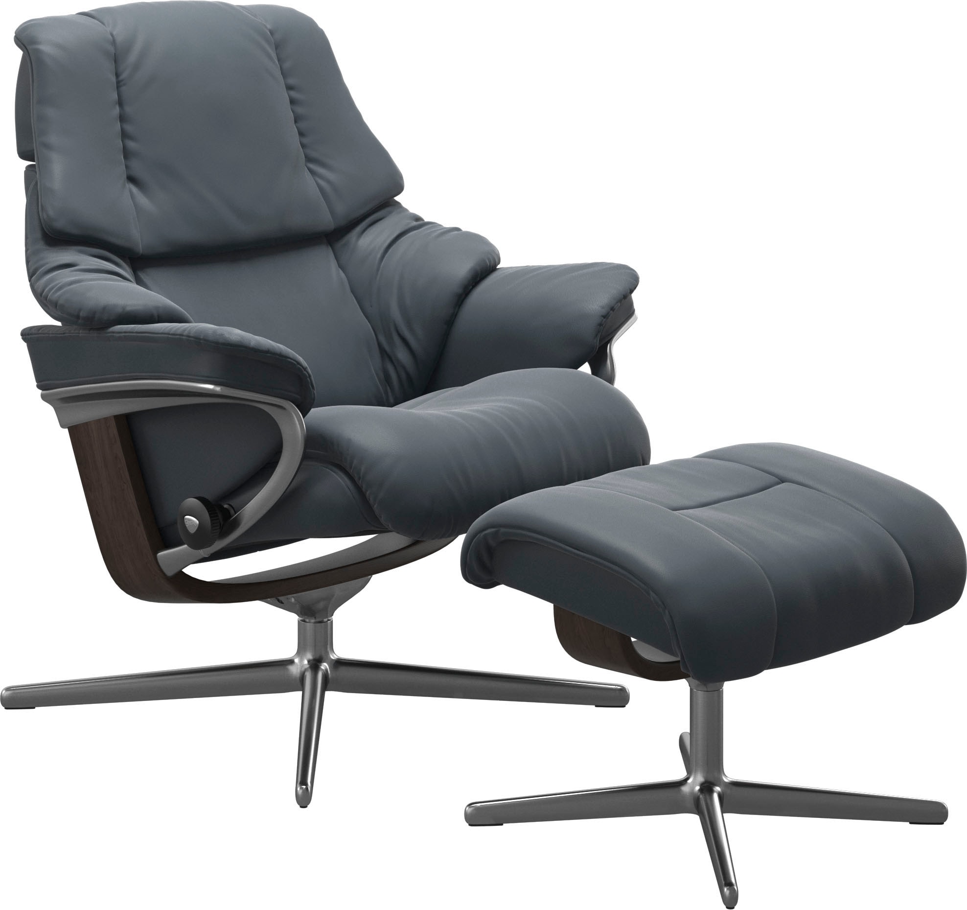 Stressless Relaxsessel "Reno", mit Cross Base, Größe S, M & L, Holzakzent W günstig online kaufen