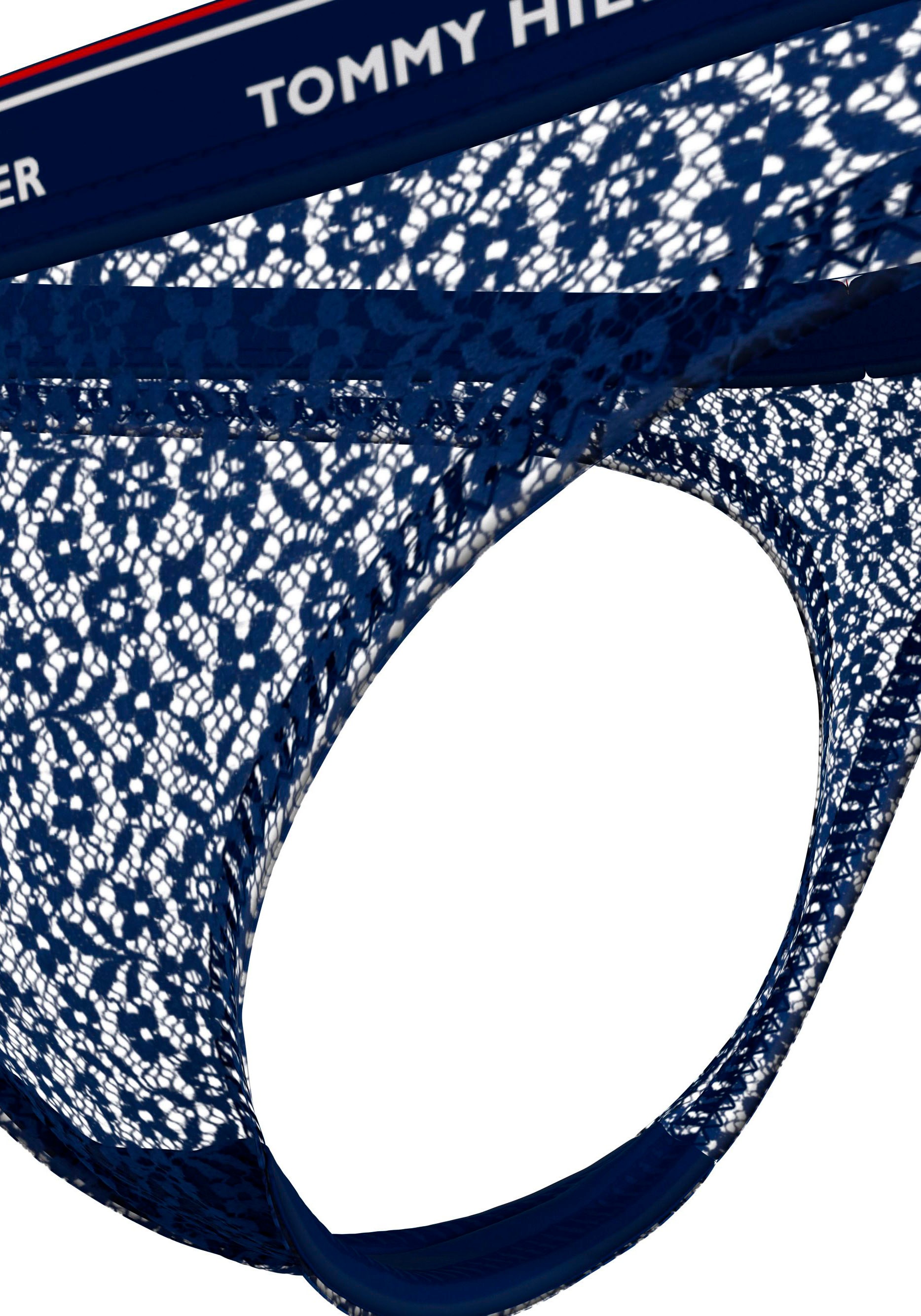 Tommy Hilfiger Underwear T-String »THONG 5 PACK GIFTING«, (Packung, 5 St., 5er-Pack), mit modischem Logobund in Labelfarben