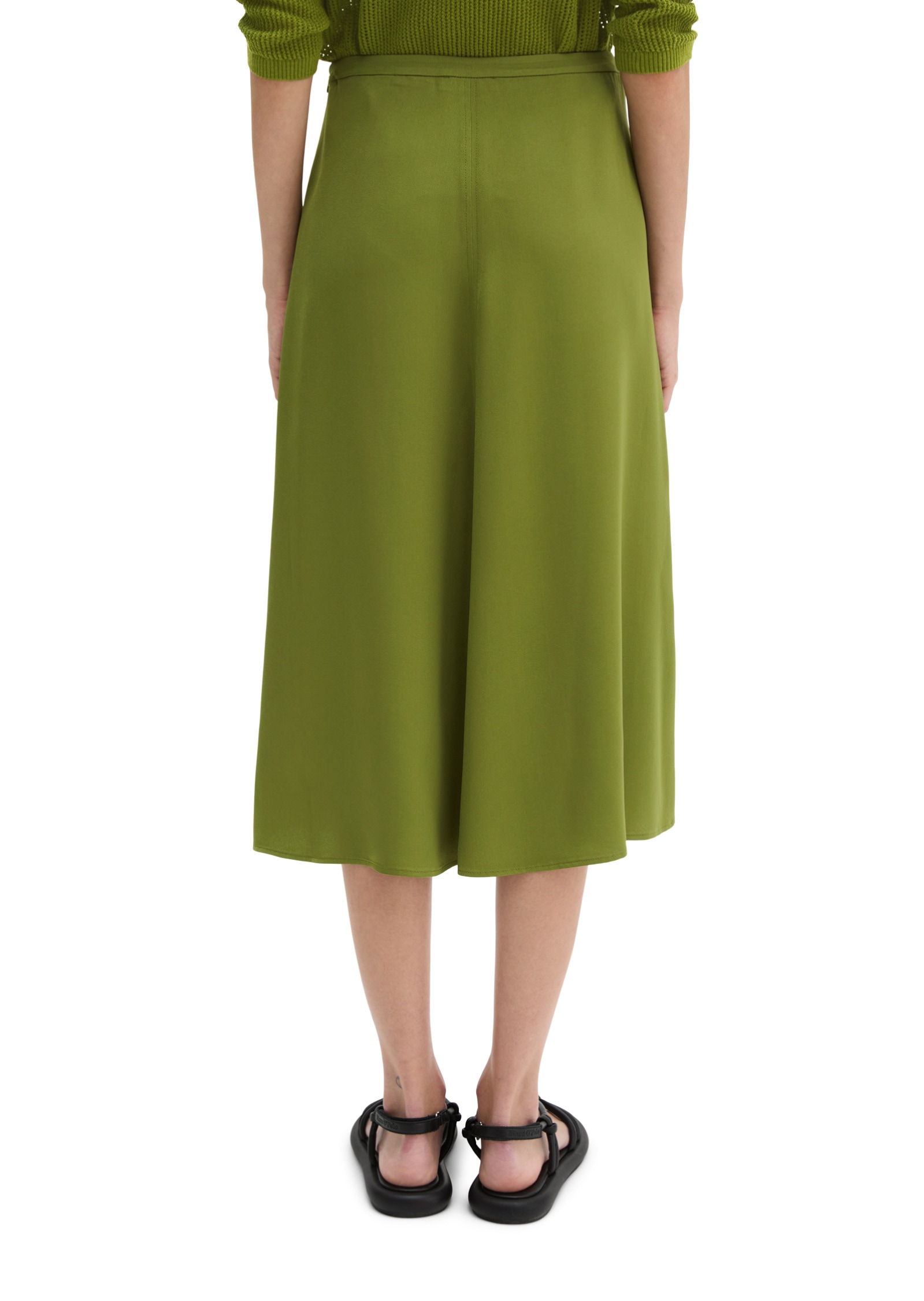 Marc O'Polo Webrock »aus edlem Viskose-Twill«