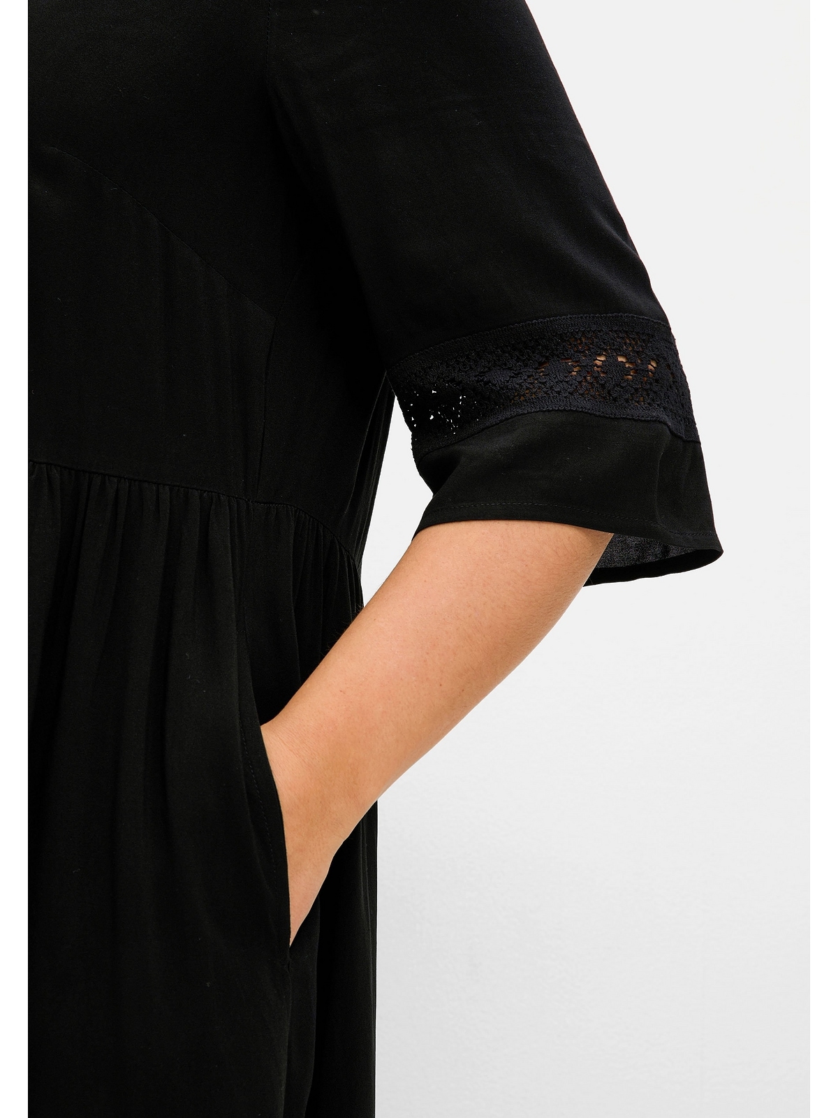 Sheego Sommerkleid »Große Größen«, mit Häkelspitze