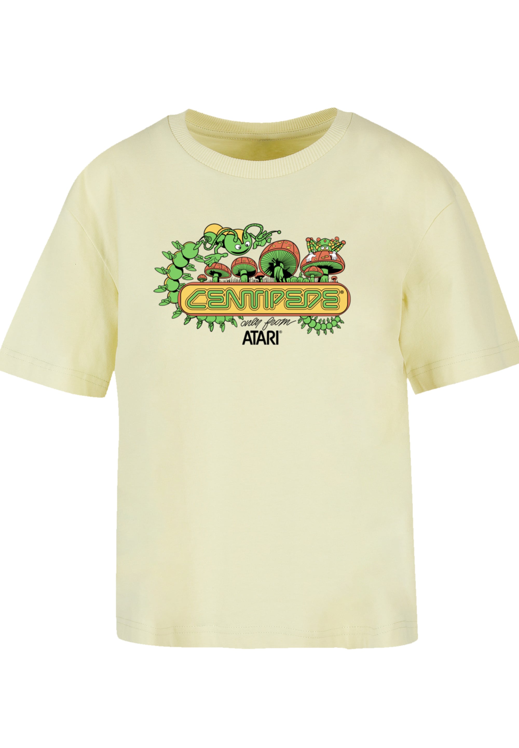 F4NT4STIC T-Shirt »Centipede Atari Retro Gaming Art«, Premium Qualität