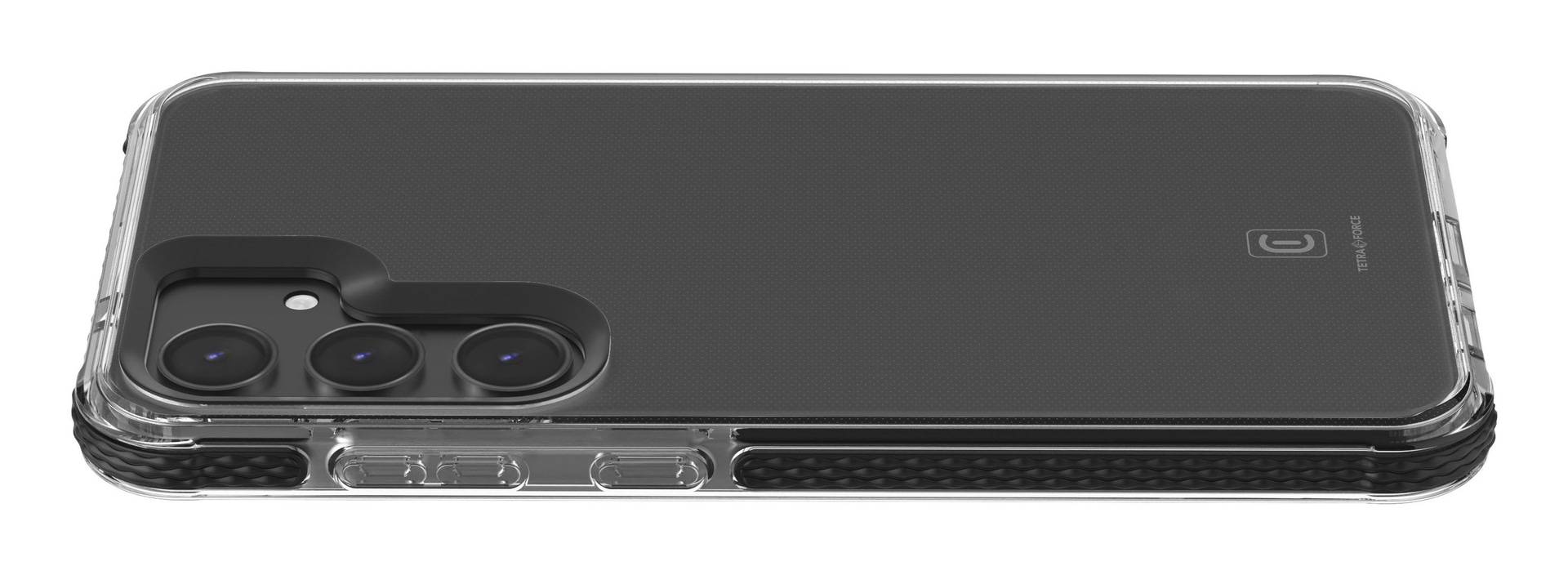 Cellularline Handyhülle »Tetra Force Strong Guard für Samsung Galaxy S25+«, Backcover, Schutzhülle, Handyschutzhülle, Case, Schutzcase, stoßfest