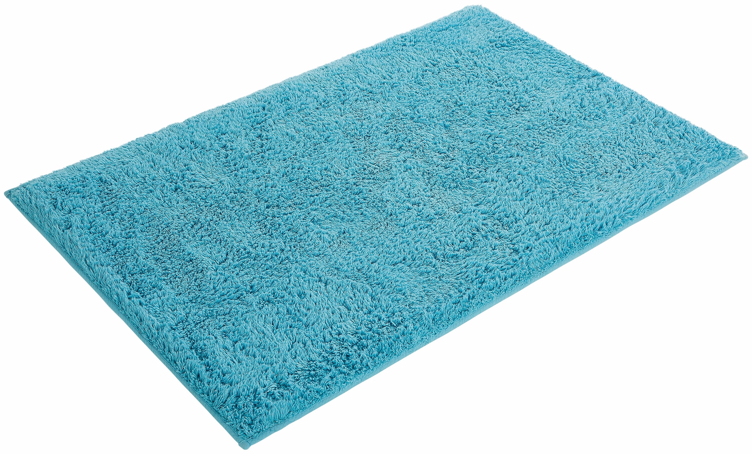 my home Badematte »Maren, Badvorleger, Badezimmer Teppich« Höhe 15 mm rutschhemmend beschichtet fußbodenheizungsgeeignet Bio-Baumwolle, Badteppich, Badematten auch als 3 teiliges Set