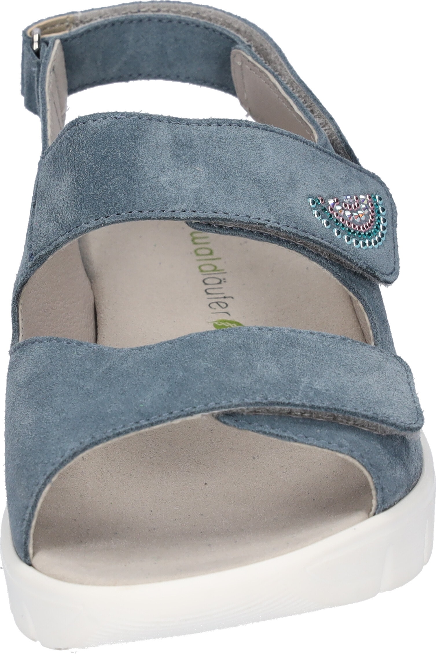 Waldläufer Keilsandalette »K-Adea«, Sommerschuh, Sandale, Keilabsatz, mit Klettverschlüssen, K-Weite