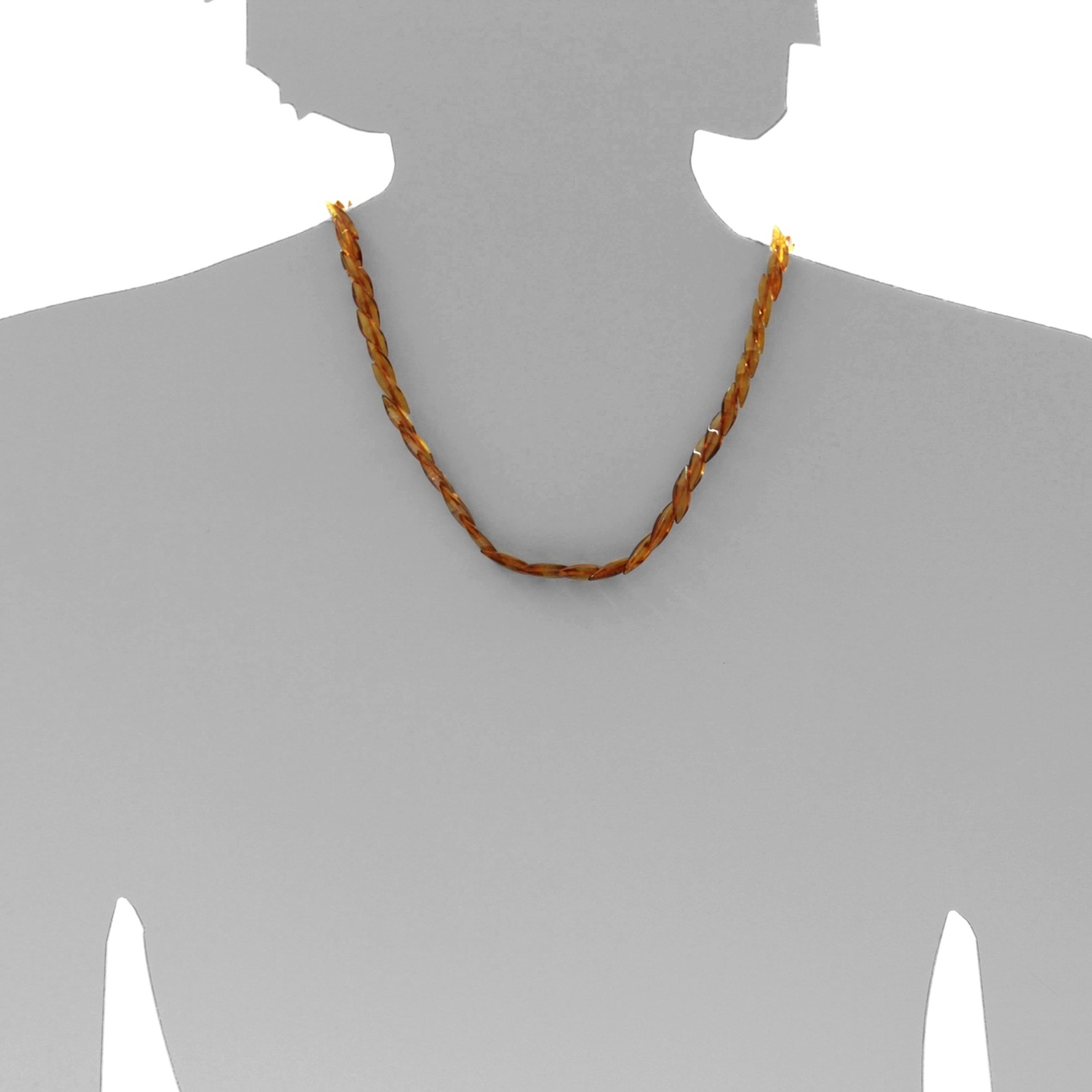 OSTSEE-SCHMUCK Kette ohne Anhänger »- Talvi - Bernstein -,«