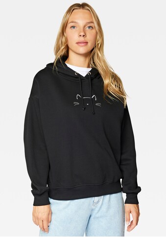 Kapuzensweatshirt »CAT PRINTED SWEATSHIRT«