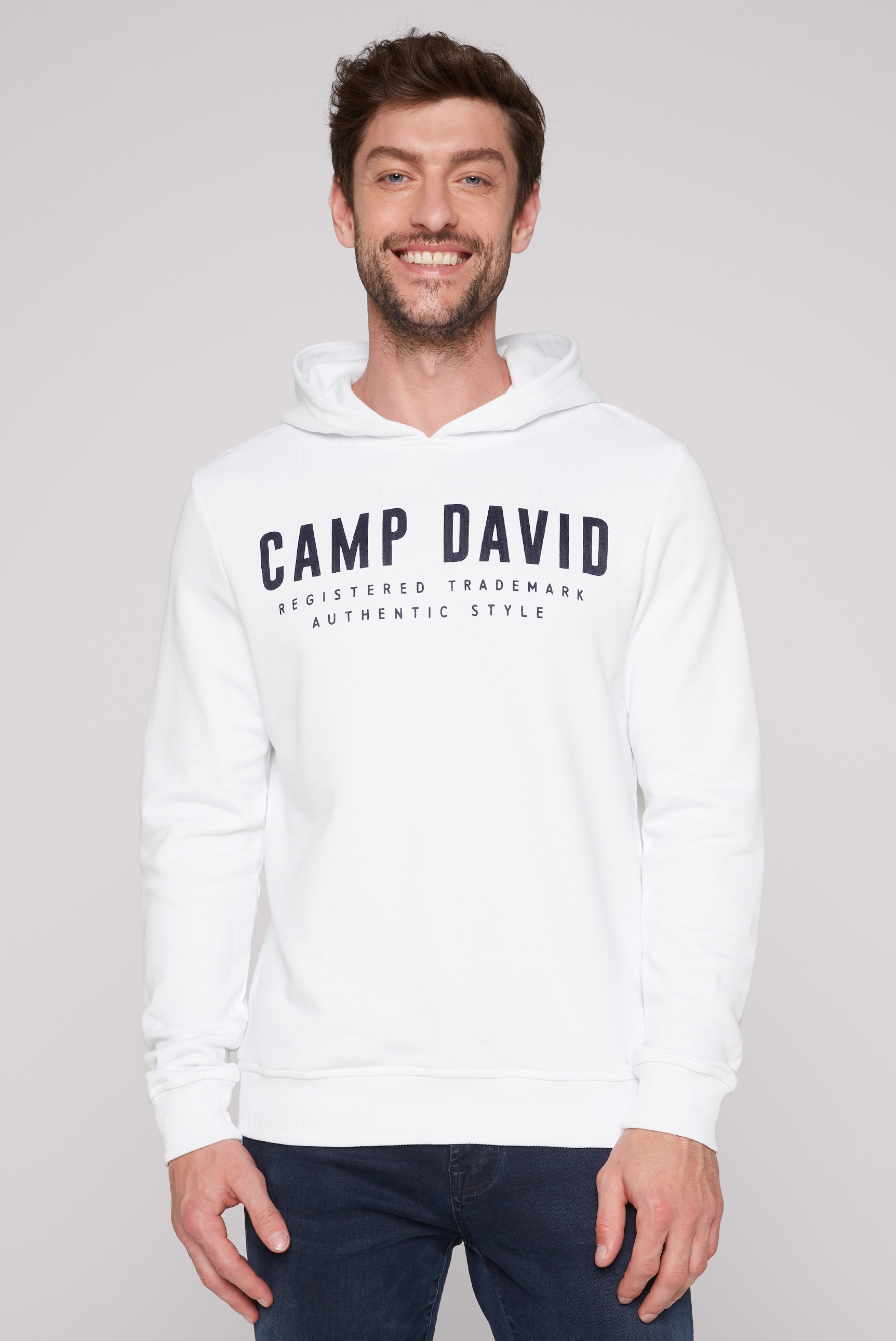 CAMP DAVID Kapuzensweatshirt, aus Baumwolle