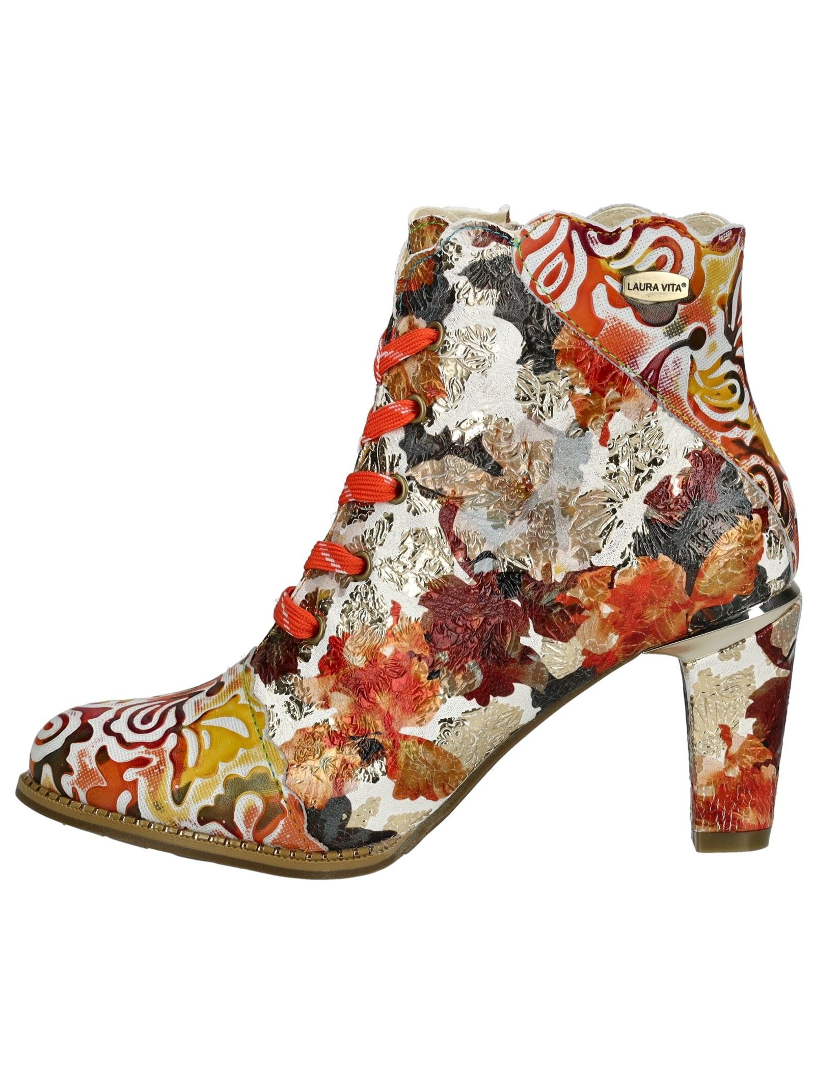 LAURA VITA High-Heel-Stiefelette »LAURA VITA Stiefelette Leder«