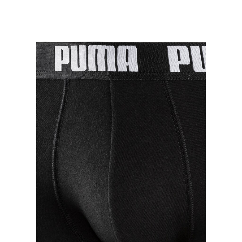 Marken Puma PUMA Boxer, (2 St.), weiß+schwarz schwarz + weiß Marken Puma PUMA Boxer, (2 St.), weiß+schwarz schwarz + weiß