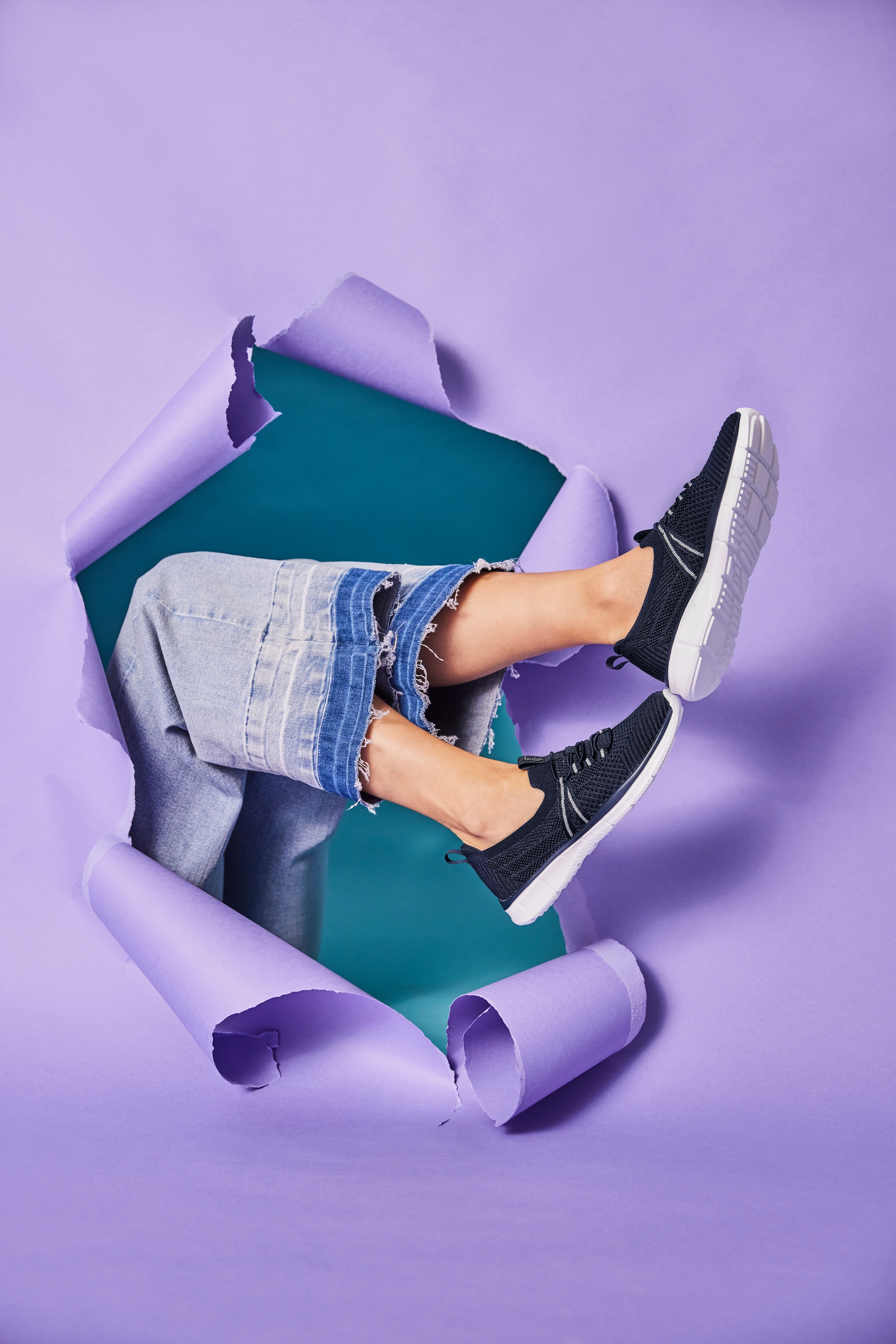 Aniston SHOES Slip-On Sneaker, Freizeitschuh, Halbschuh, Schnürschuh - NEUE KOLLEKTION