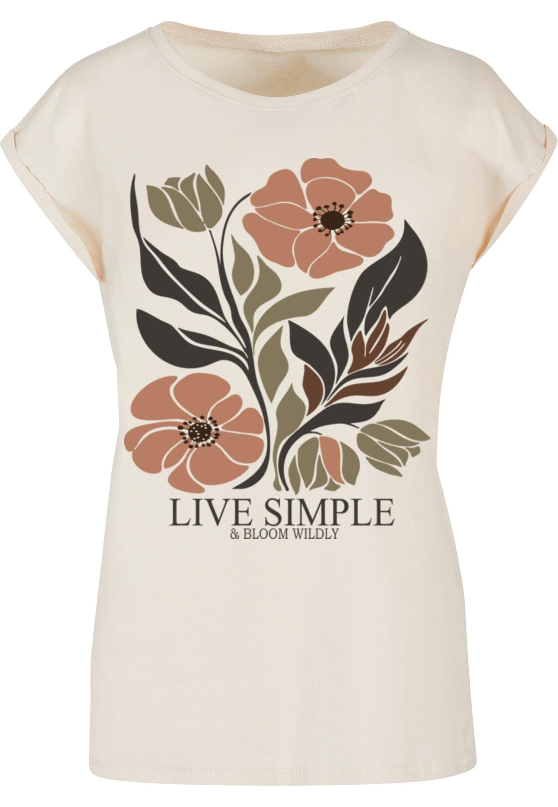 CLOUD 5IVE T-Shirt "CLOUD 5IVE Ladies 77 Live Simple Sand Tee" 1 Stk. tlg. günstig online kaufen