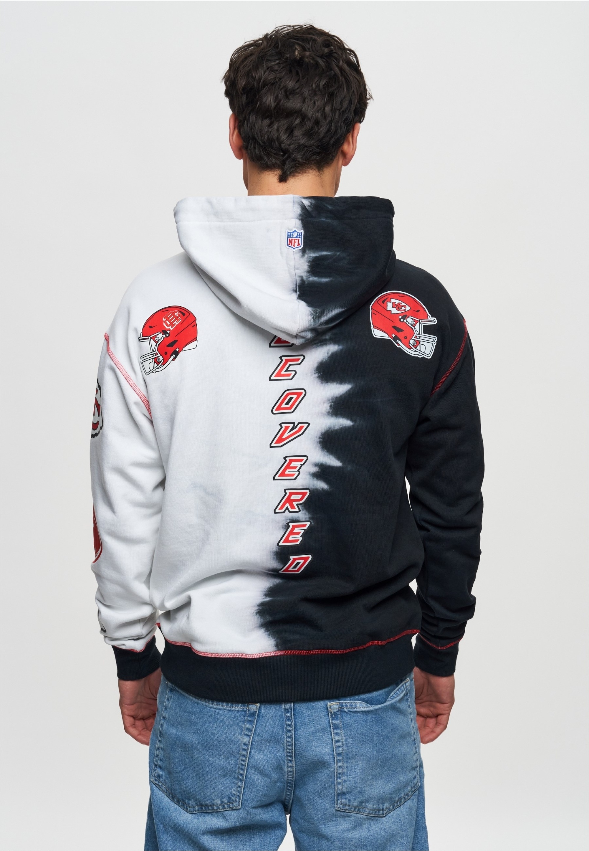 Recovered Kapuzensweatshirt »NFL Chiefs Ink Dye Effect On«, im zeitlosen Design