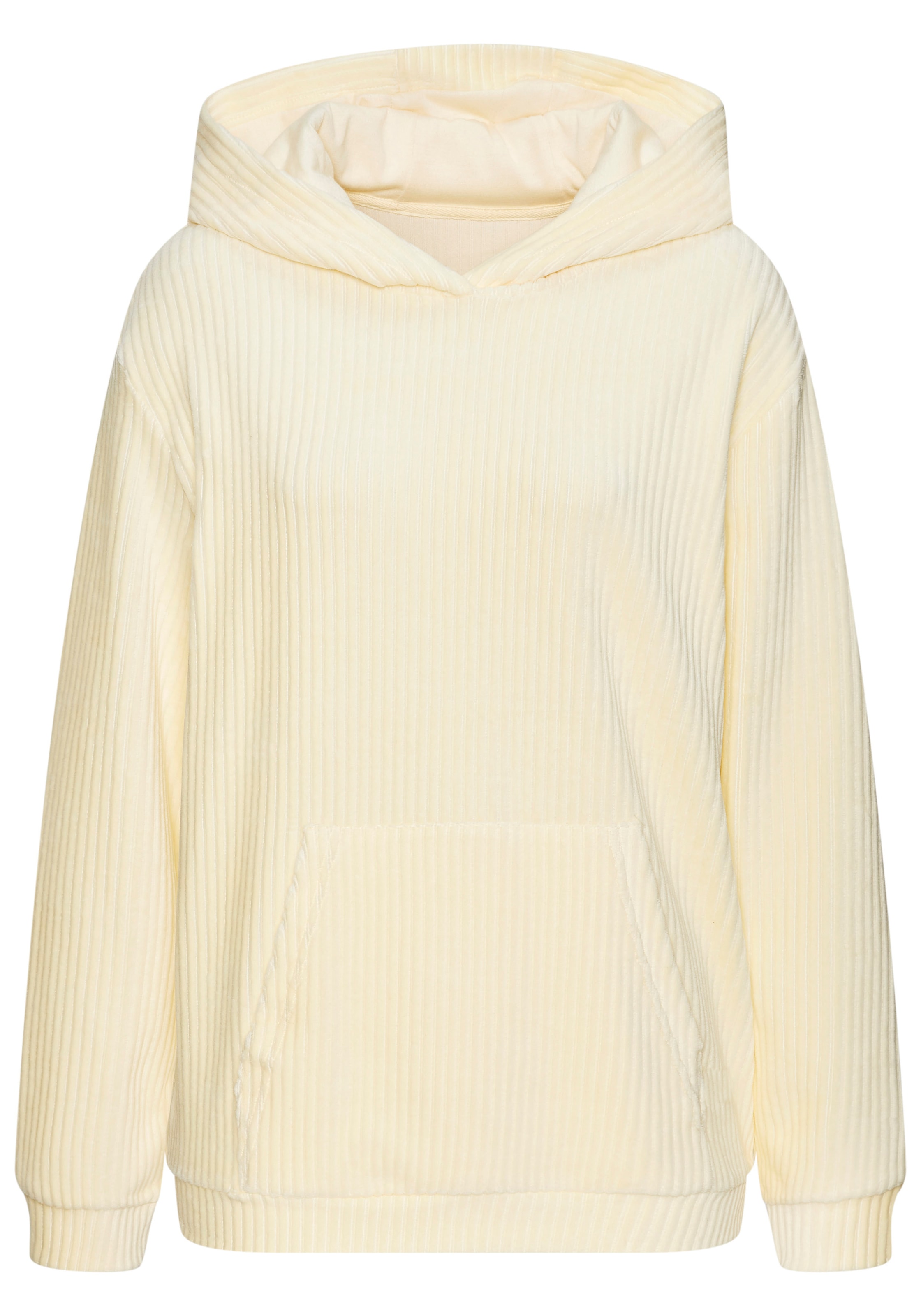 Buffalo Kapuzenpullover mit weicher Cord-Struktur