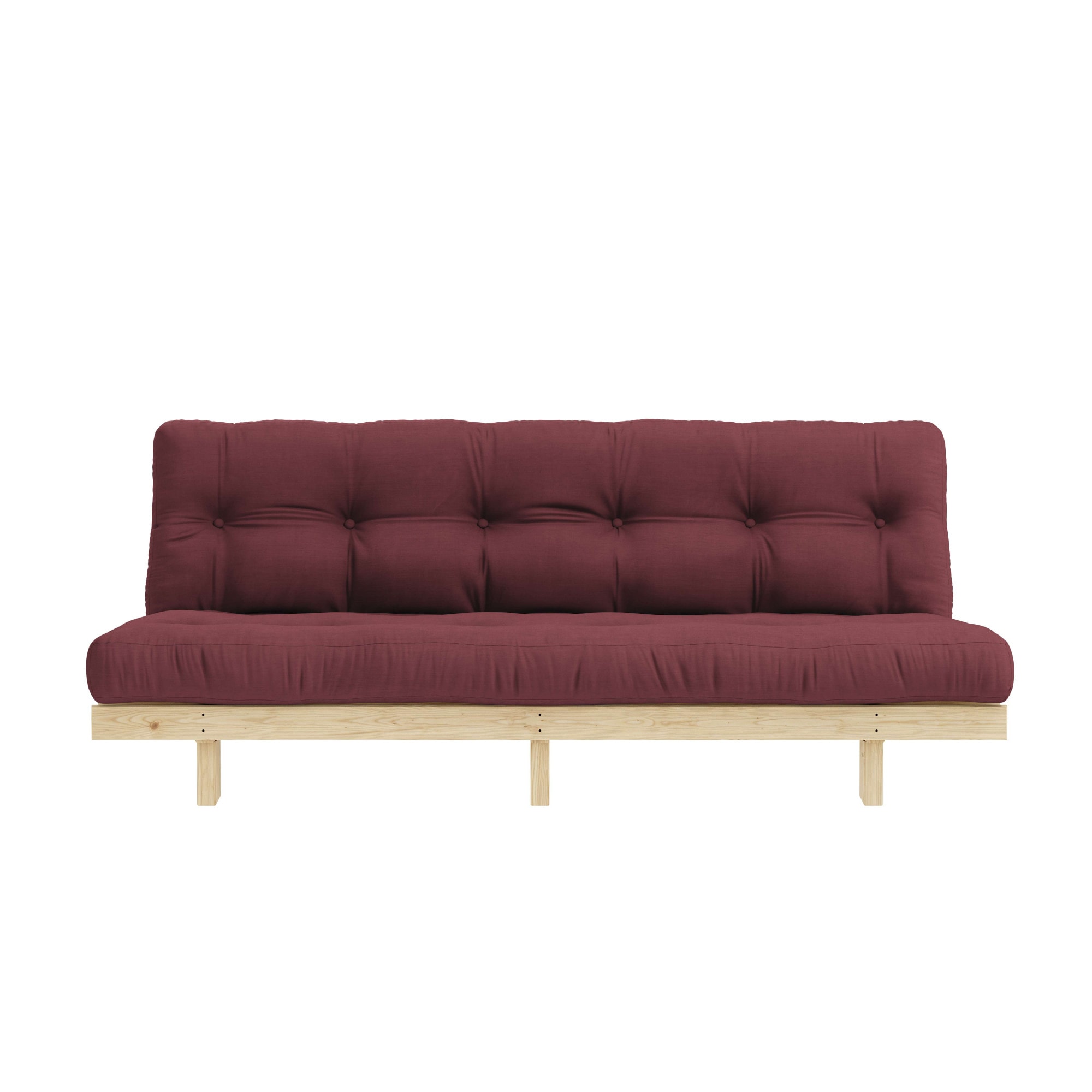 Karup Design Schlafsofa "Lean 200 Schlafsofa, Gästebett, Sofa mit Futonmatratze" Inkl. Futonmatratze, Liegefläche 130x200 cm, FSC zertifizierte Kiefer