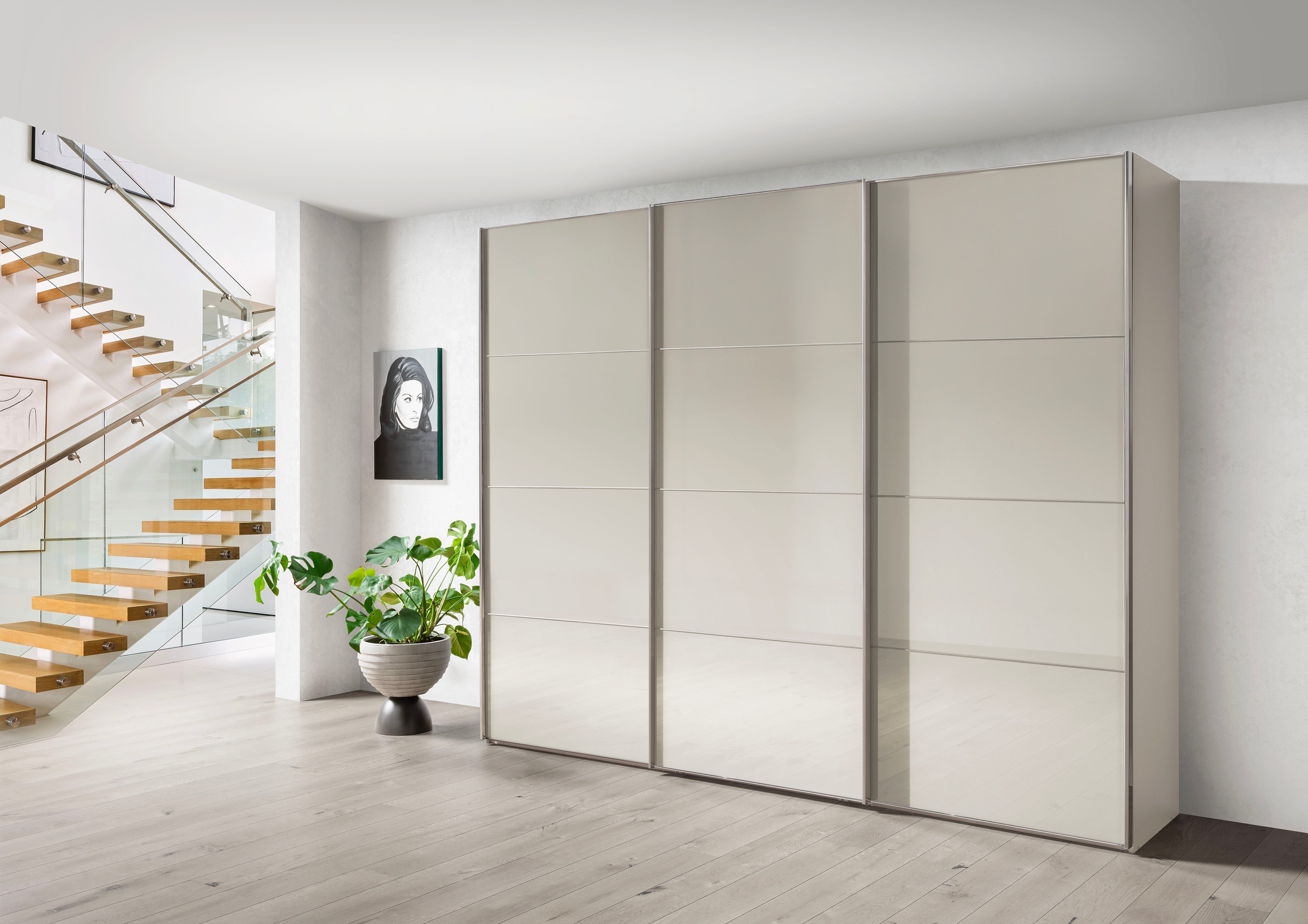 WIEMANN Schwebetürenschrank "Phoenix, Made in Germany, modernes Design, Hig günstig online kaufen