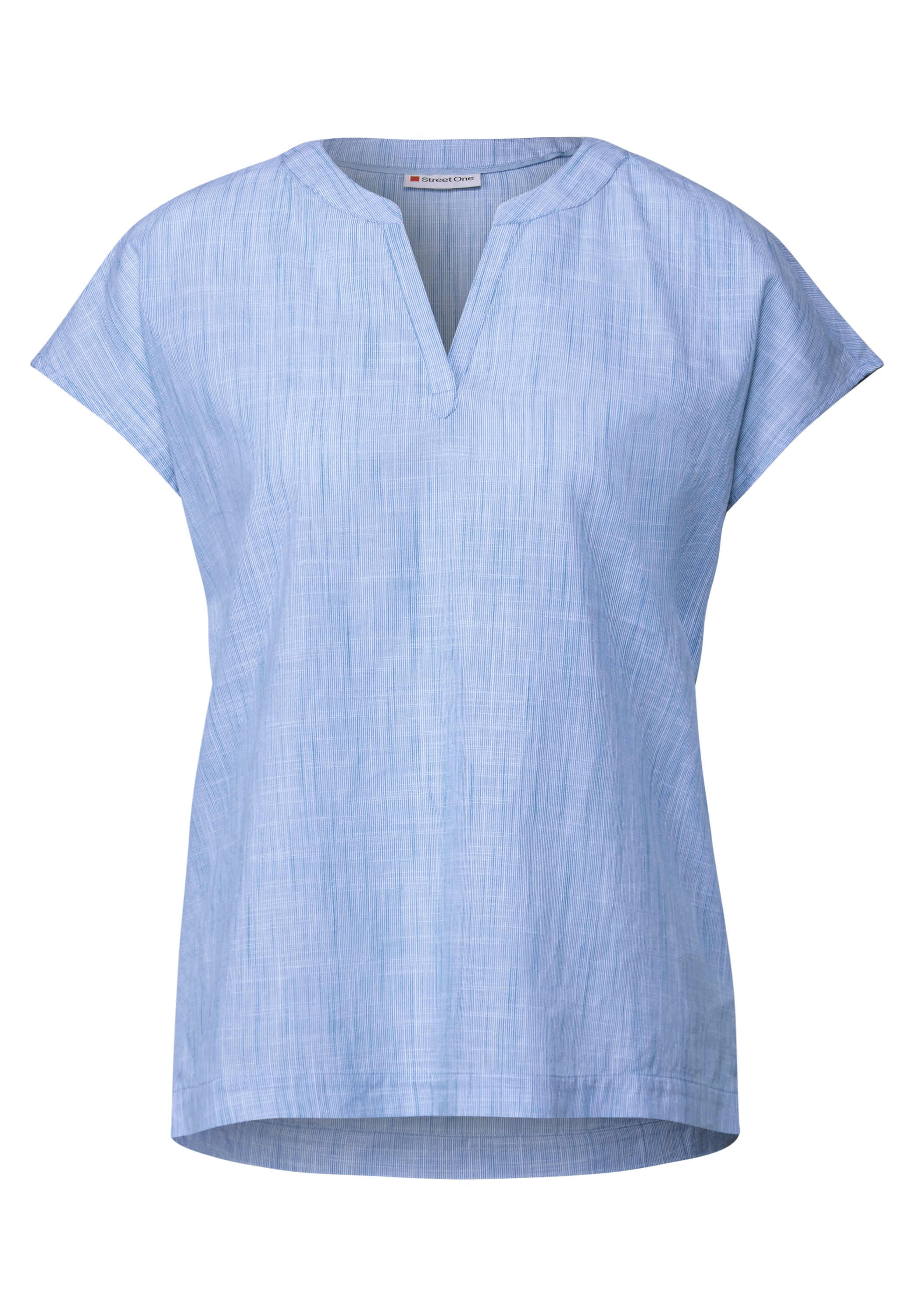 STREET ONE Shirtbluse, aus reiner Baumwolle